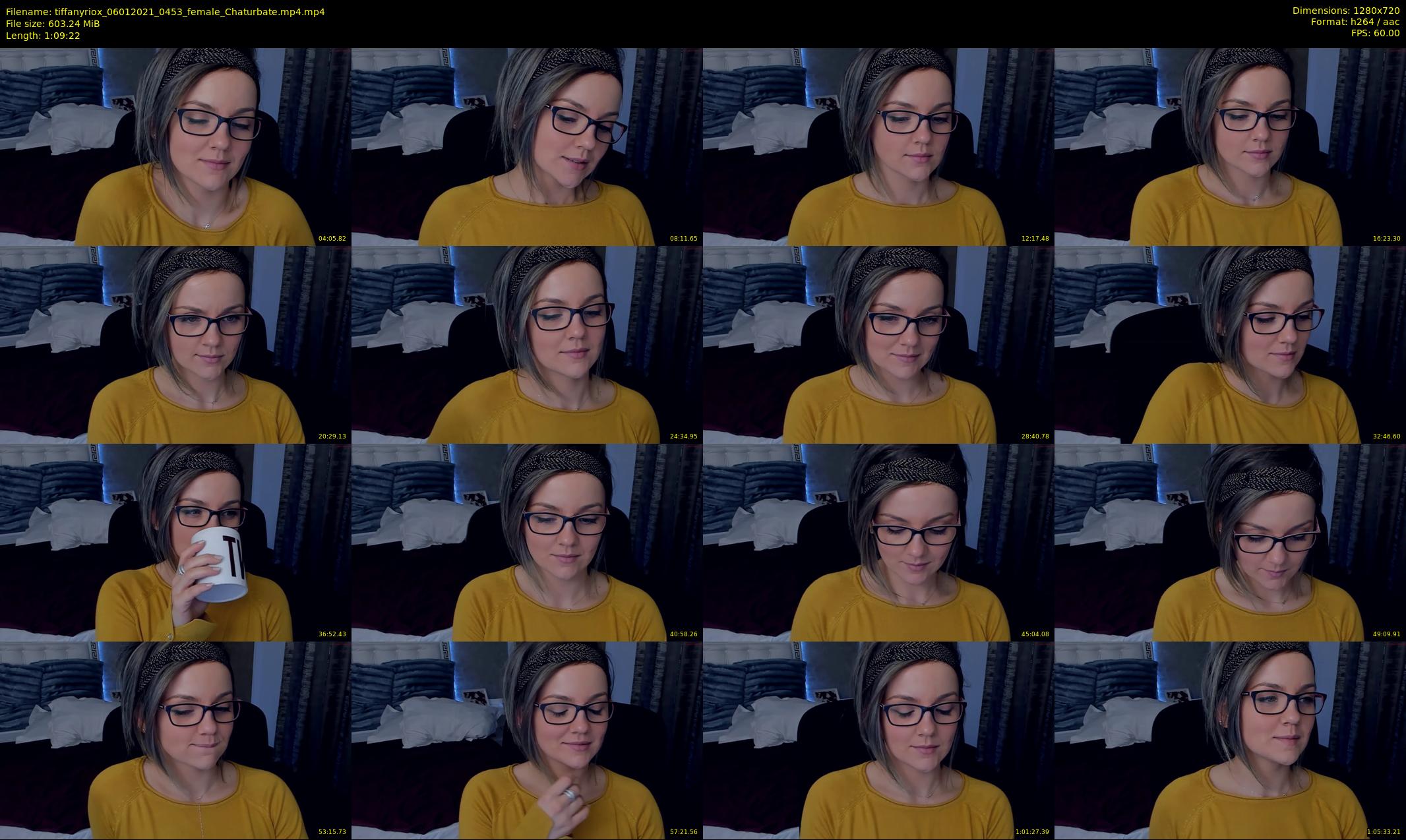 tiffanyriox — 70 minute Chaturbate female cam show recording, 720p, Jan 6, 2021