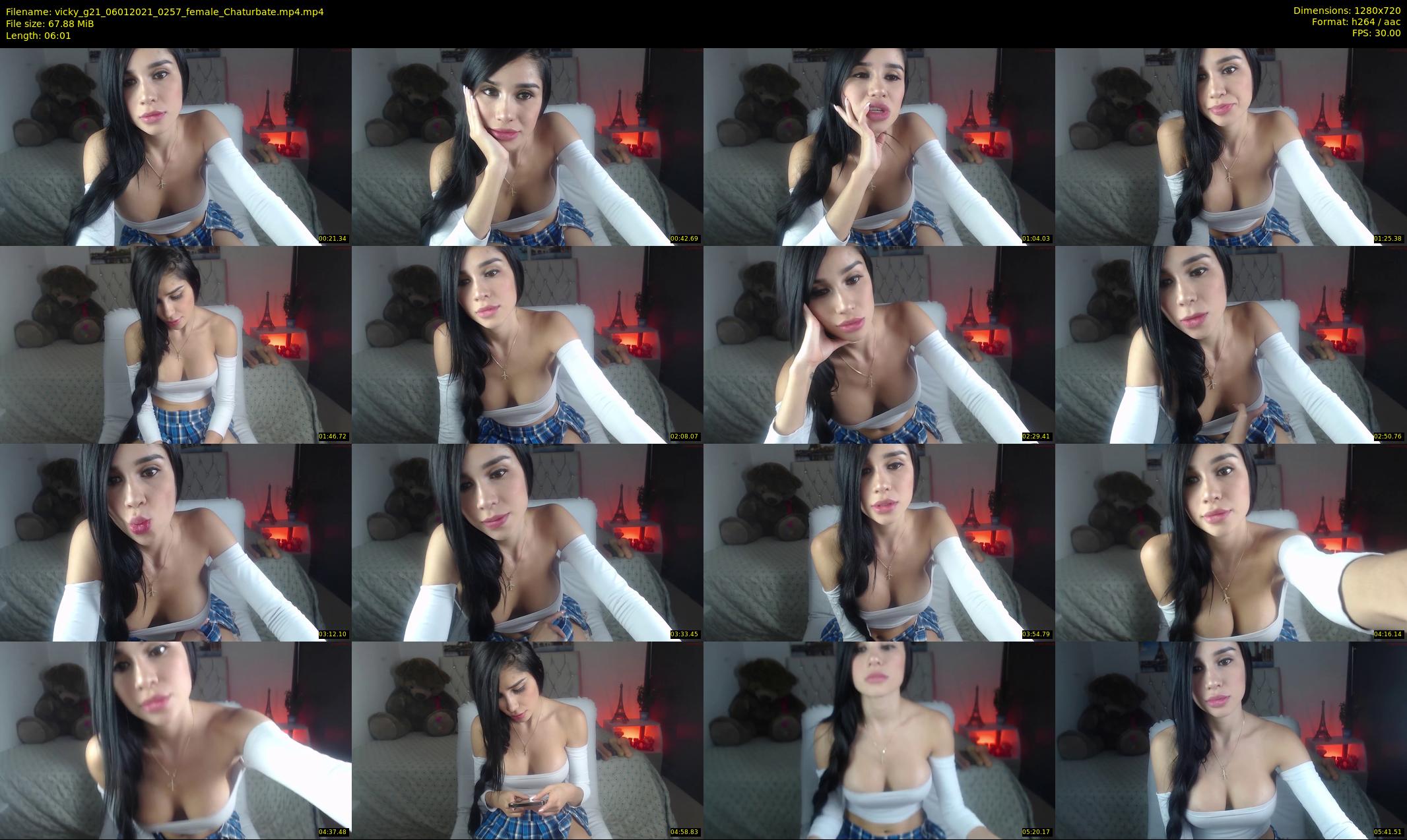 vicky_g21 — 7 minute Chaturbate female cam show recording, 720p, Jan 6, 2021