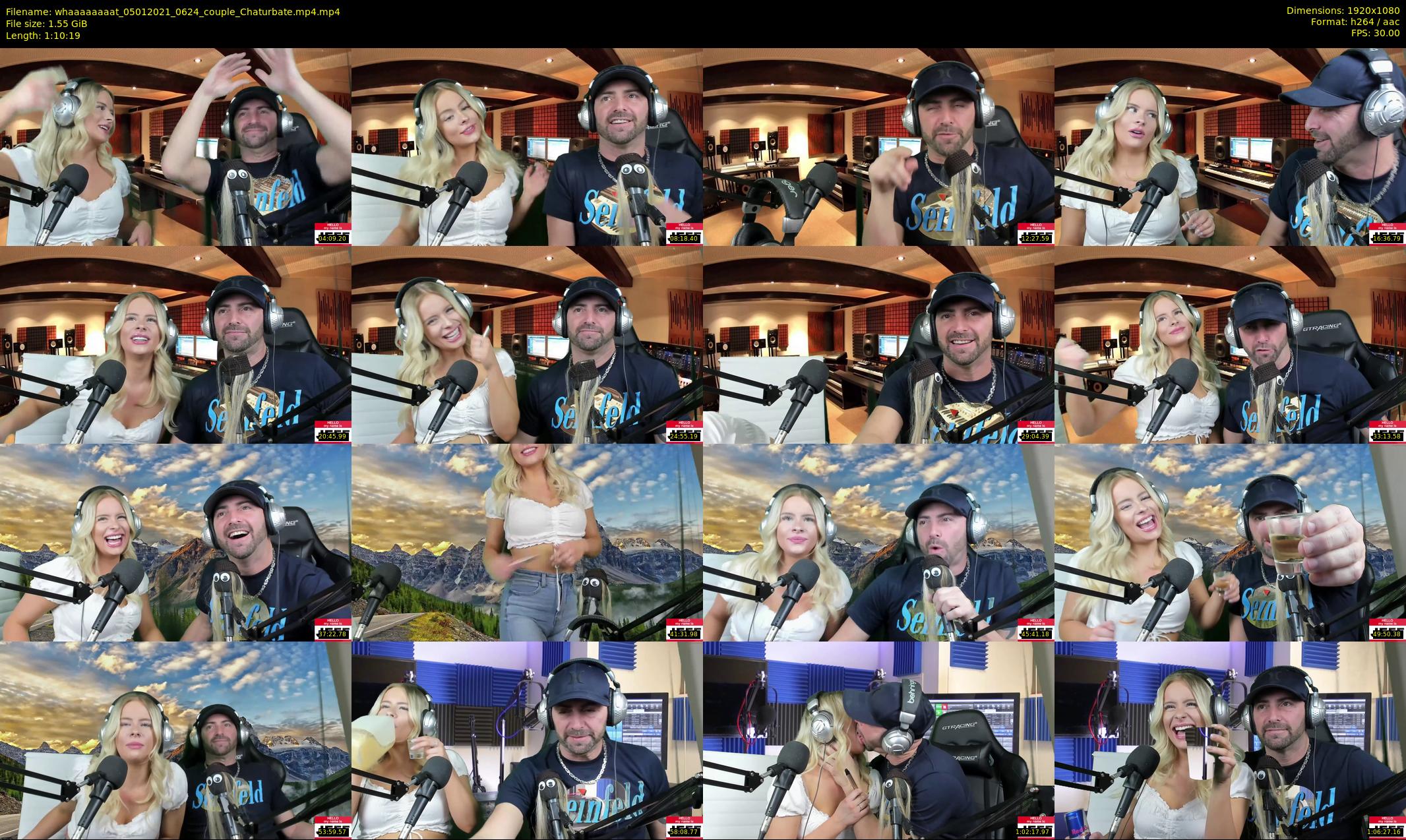 whaaaaaaaat — 71 minute Chaturbate couple cam show recording, 1080p, Jan 5, 2021