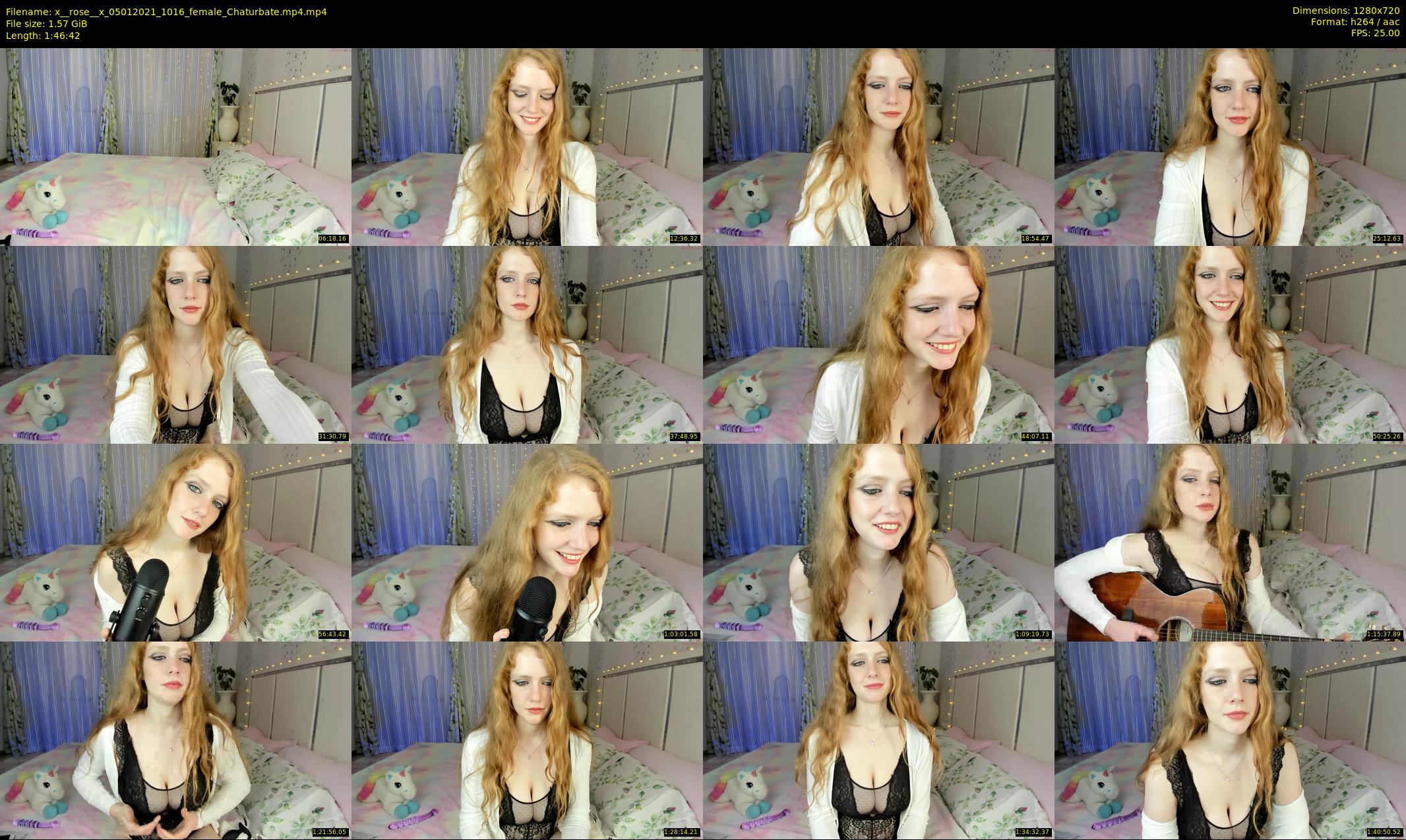 x__rose__x — 107 minute Chaturbate female cam show recording, 720p, Jan 5, 2021