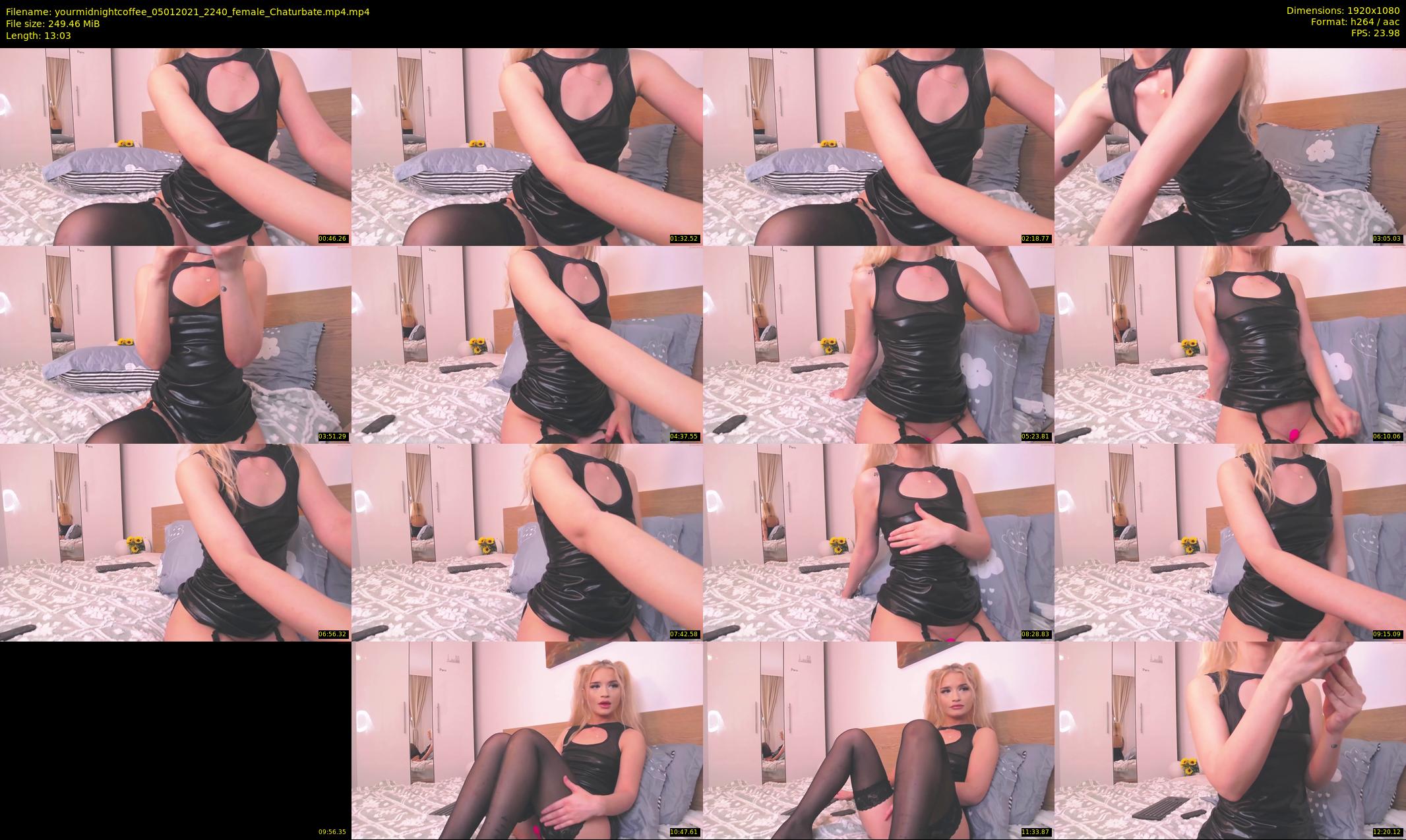 yourmidnightcoffee — 14 minute Chaturbate female cam show recording, 1080p, Jan 5, 2021