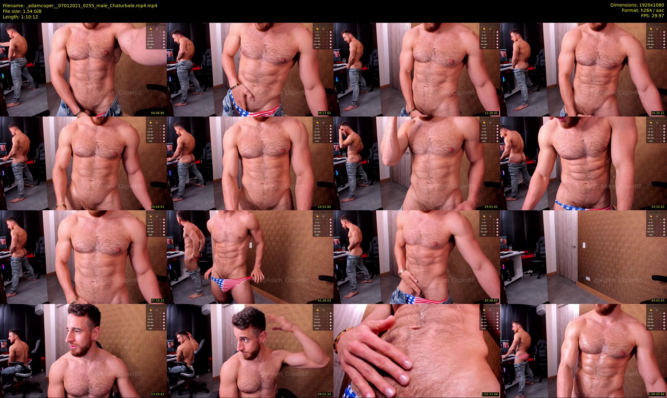 _adamcoper_ — 71 minute Chaturbate male cam show recording, 1080p, Jan 7, 2021