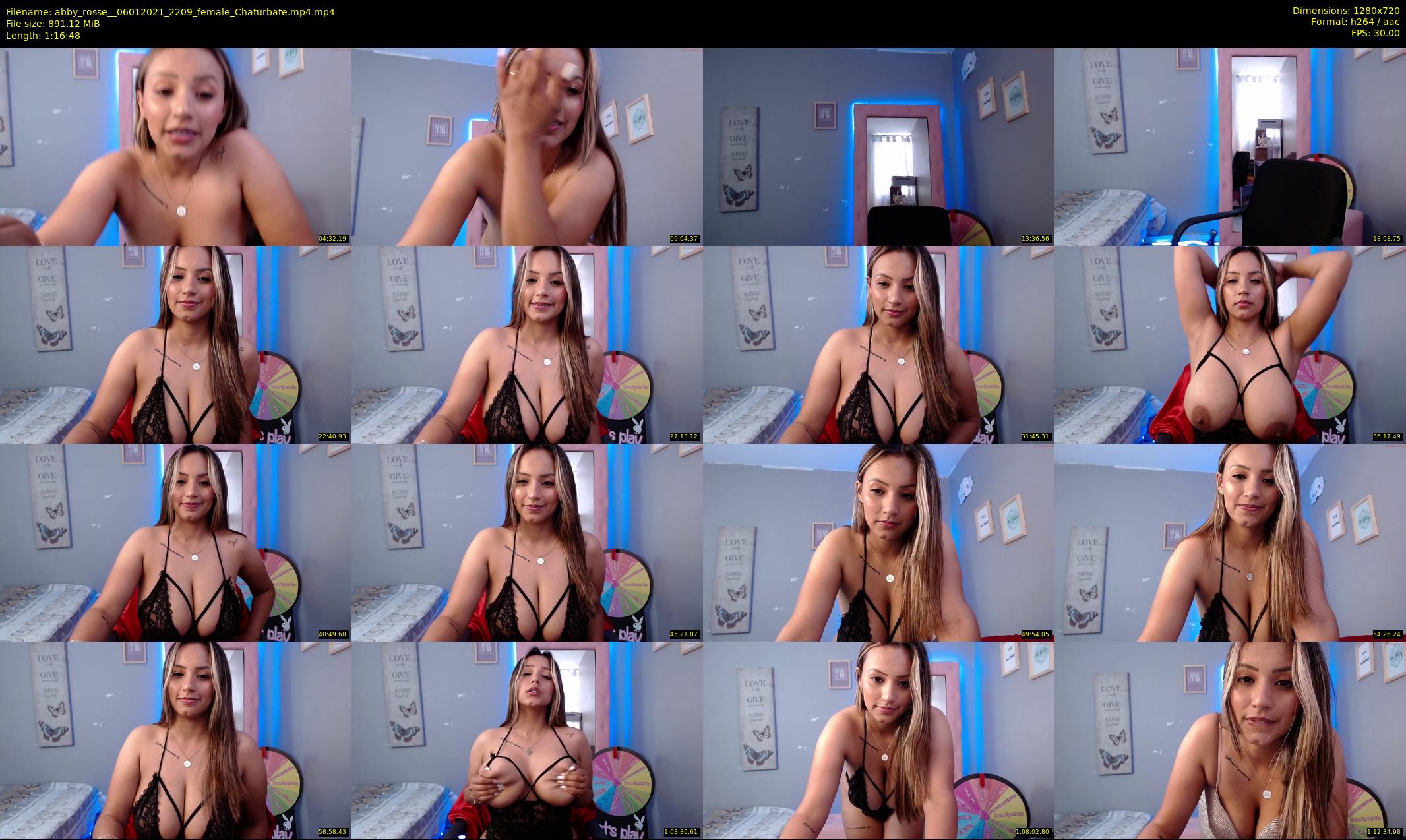 abby_rosse_ — 77 minute Chaturbate female cam show recording, 720p, Jan 6, 2021