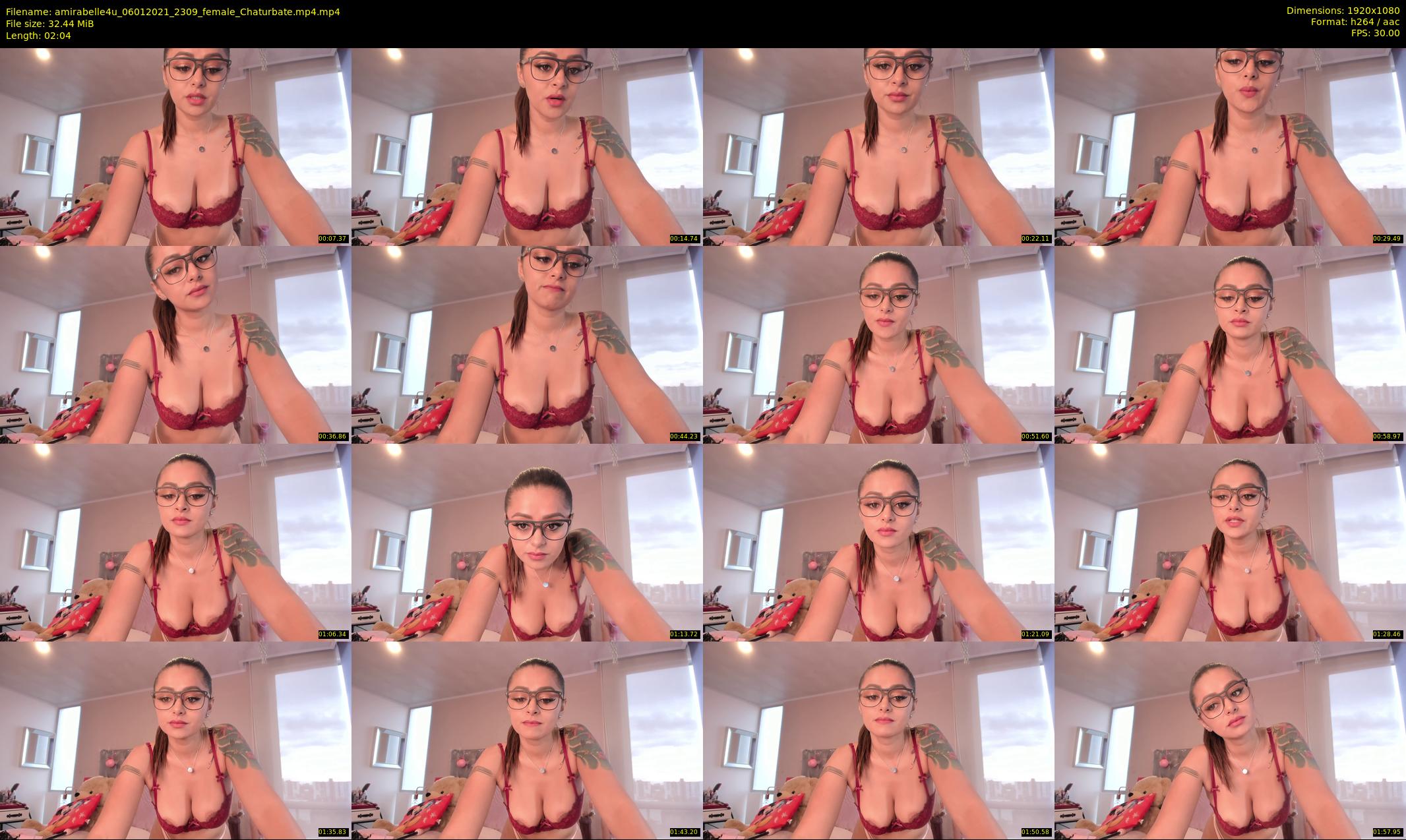 amirabelle4u — 3 minute Chaturbate female cam show recording, 1080p, Jan 6, 2021