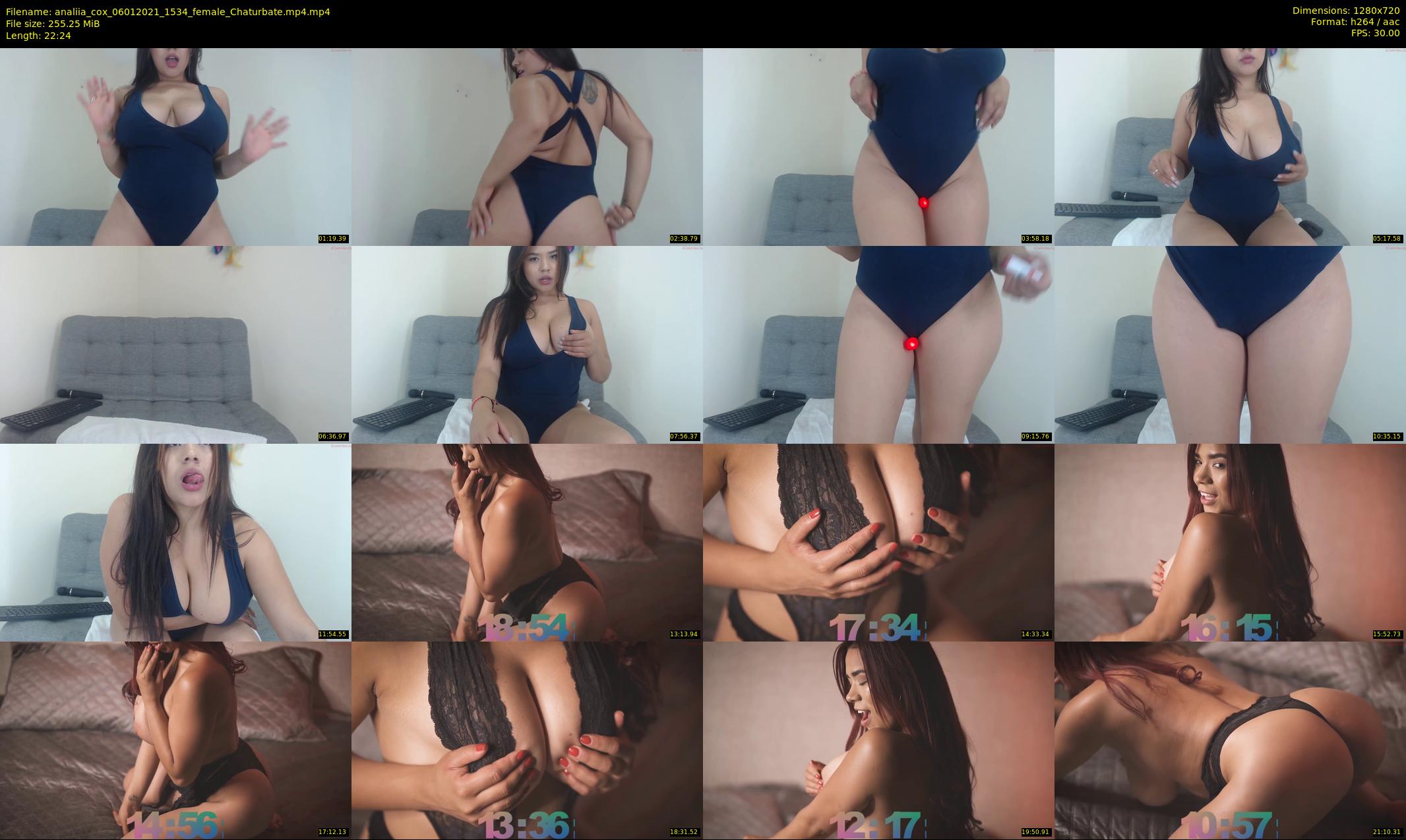 analiia_cox — 23 minute Chaturbate female cam show recording, 720p, Jan 6, 2021