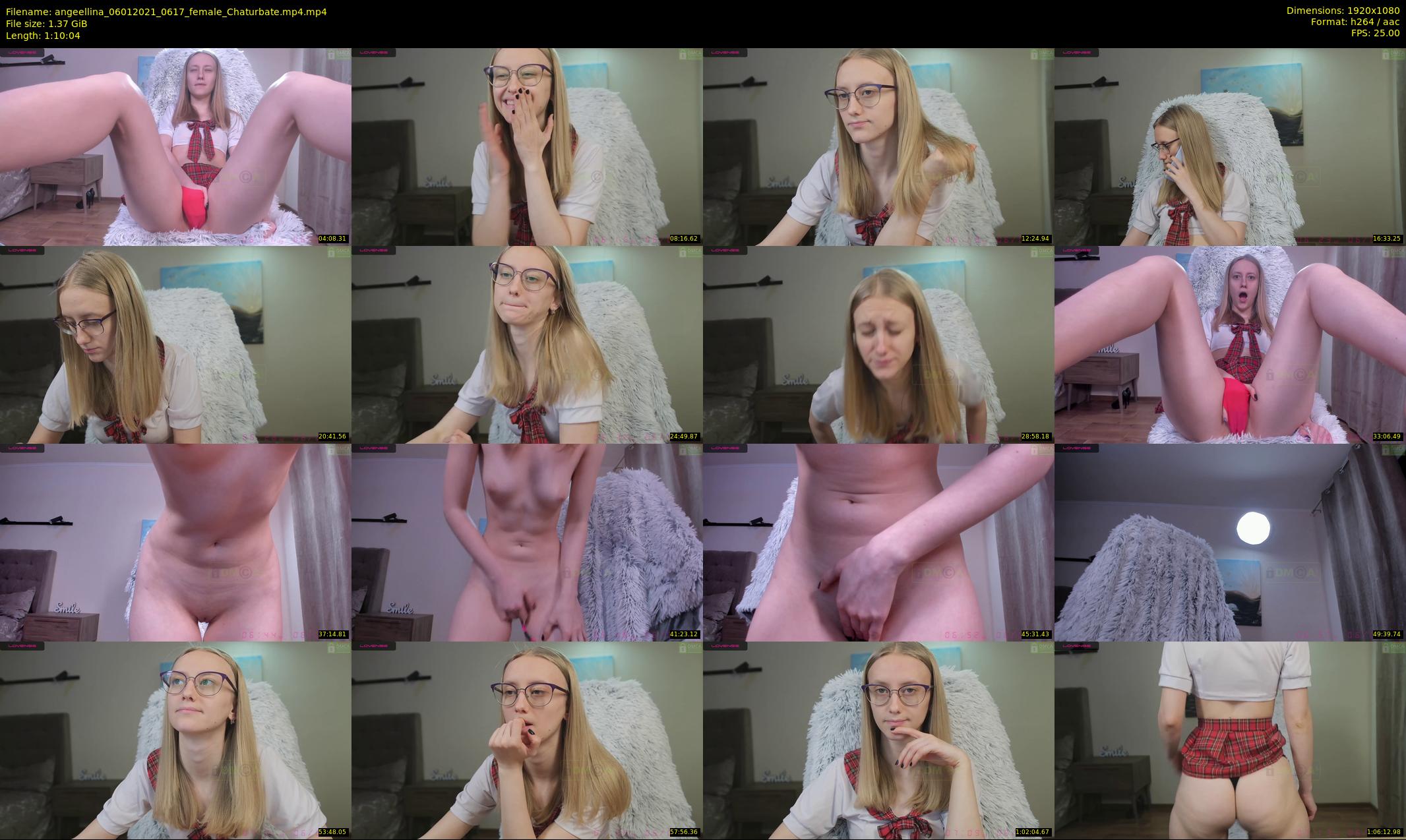 angeellina — 71 minute Chaturbate female cam show recording, 1080p, Jan 6, 2021