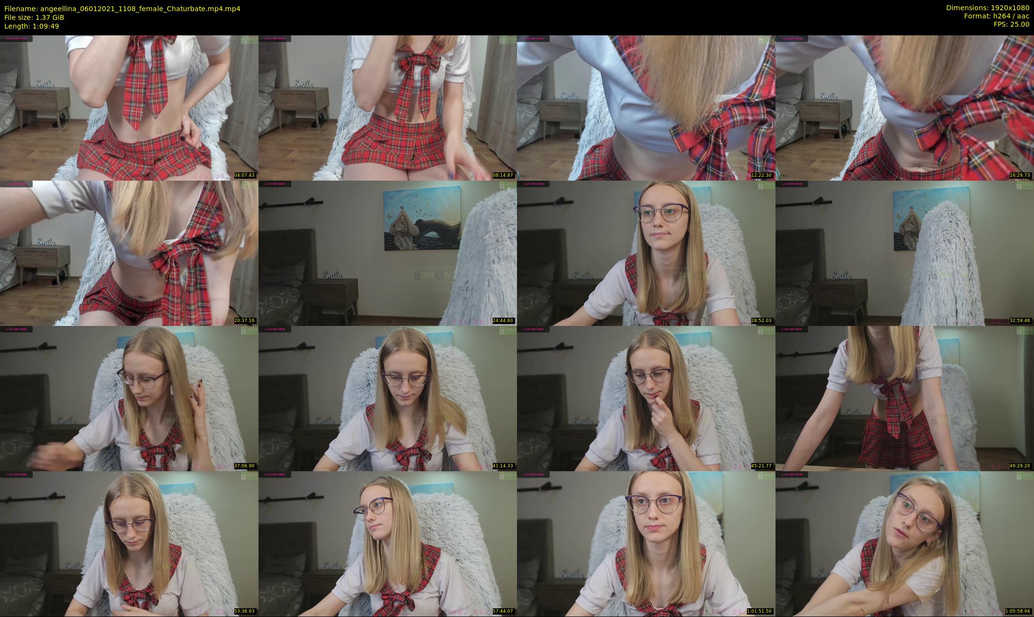angeellina — 70 minute Chaturbate female cam show recording, 1080p, Jan 6, 2021