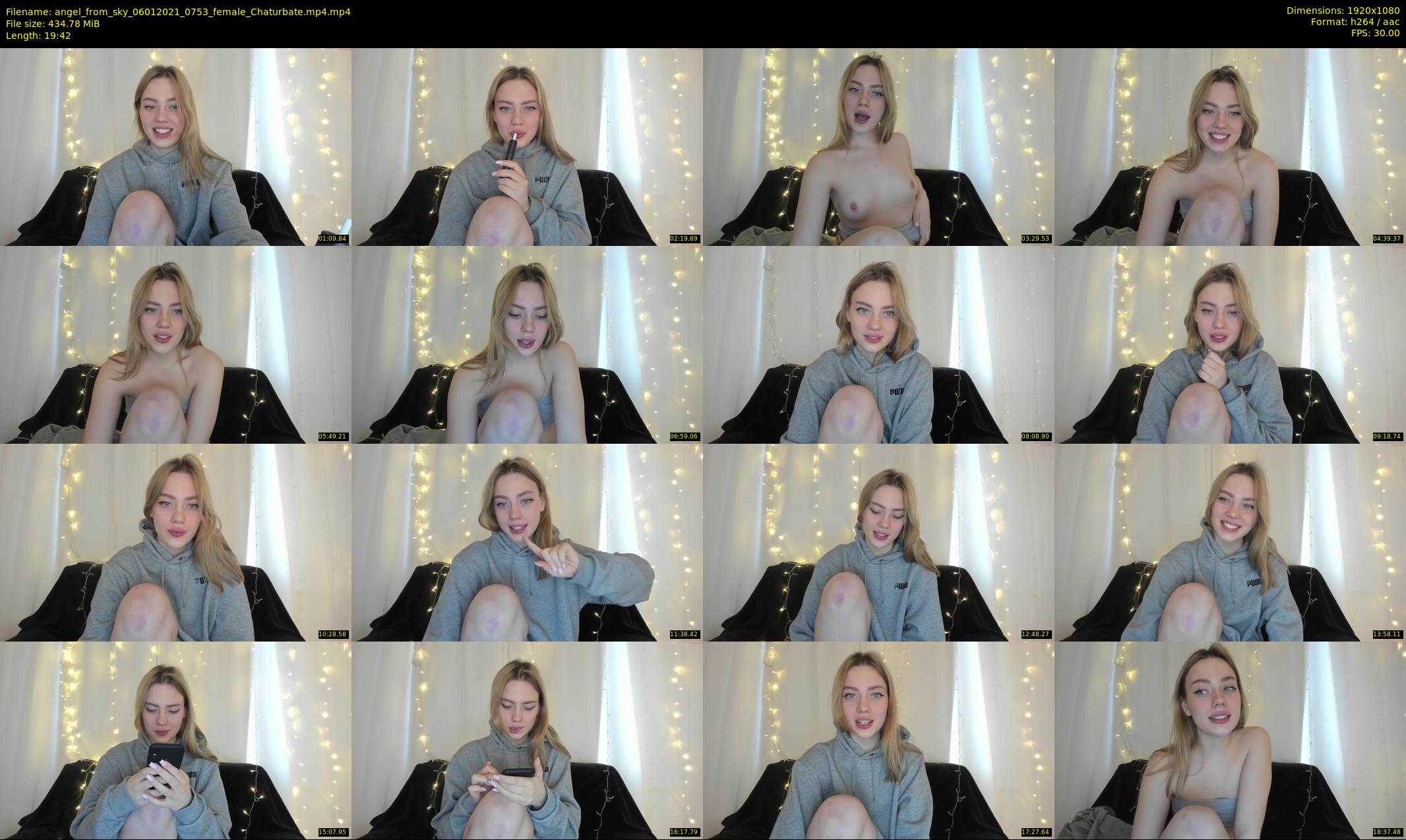 angel_from_sky — 20 minute Chaturbate female cam show recording, 1080p, Jan 6, 2021