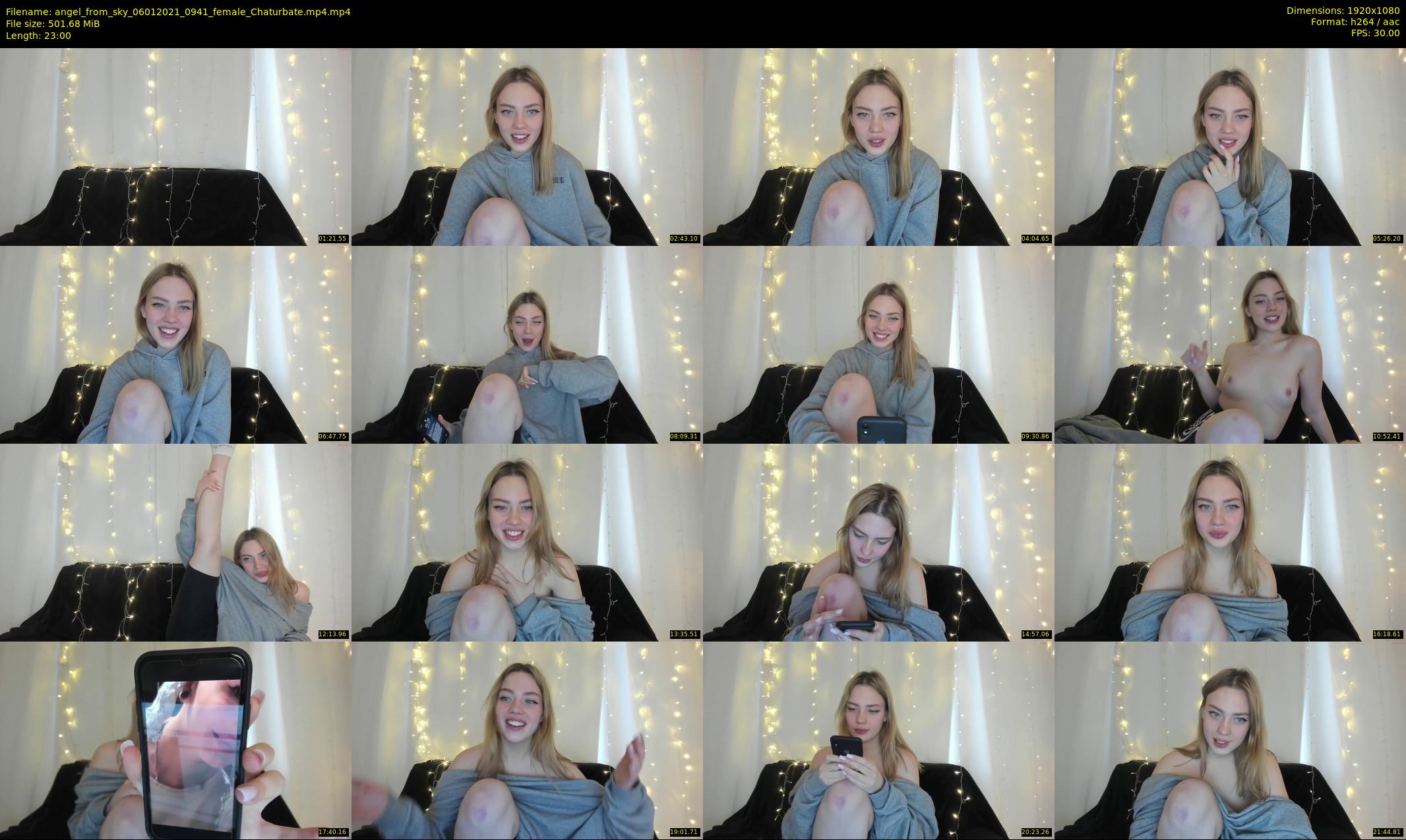 angel_from_sky — 23 minute Chaturbate female cam show recording, 1080p, Jan 6, 2021