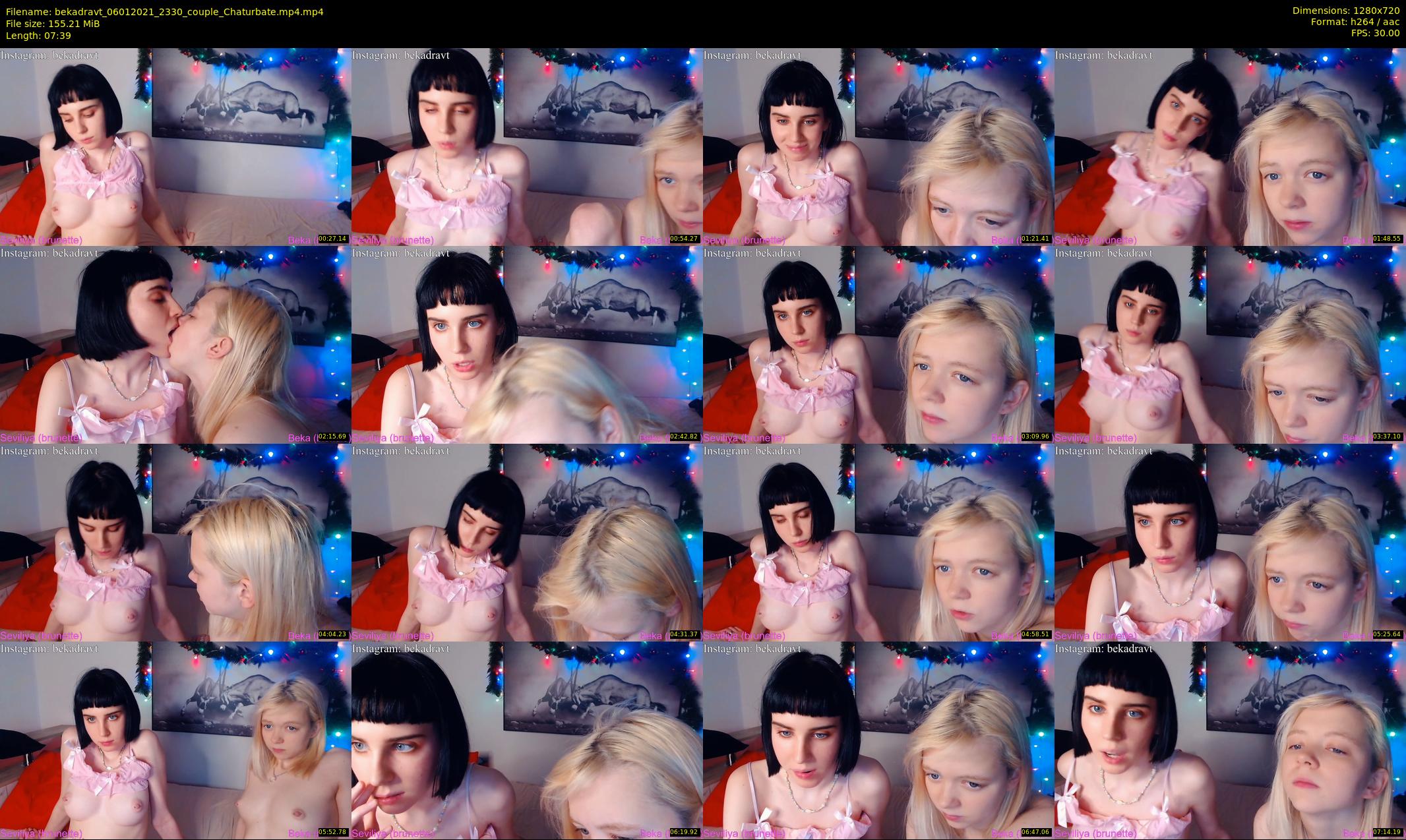 bekadravt — 8 minute Chaturbate couple cam show recording, 720p, Jan 6, 2021
