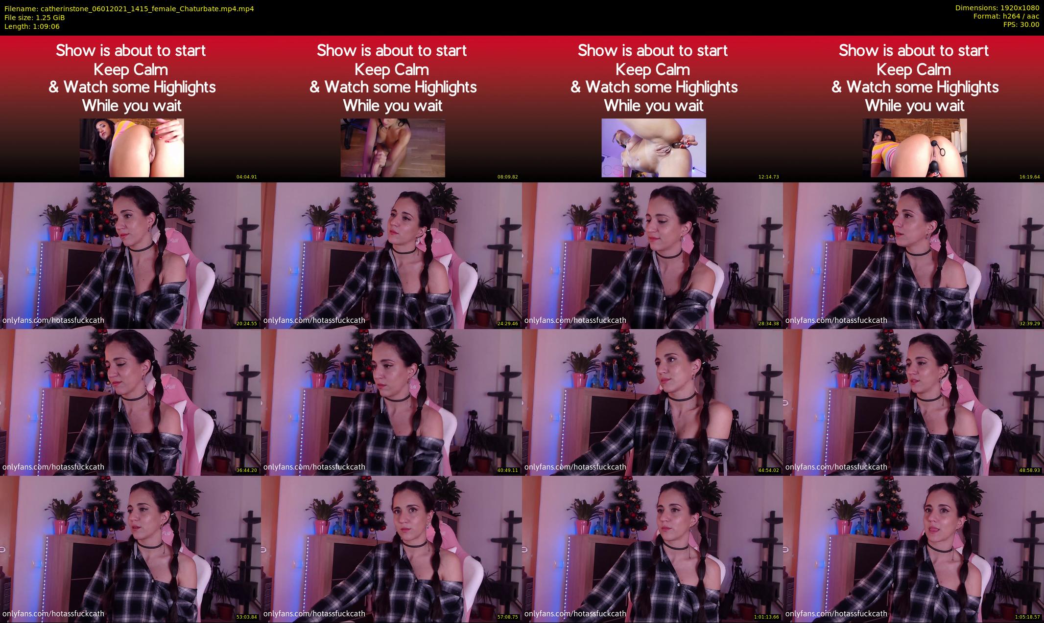 catherinstone — 70 minute Chaturbate female cam show recording, 1080p, Jan 6, 2021