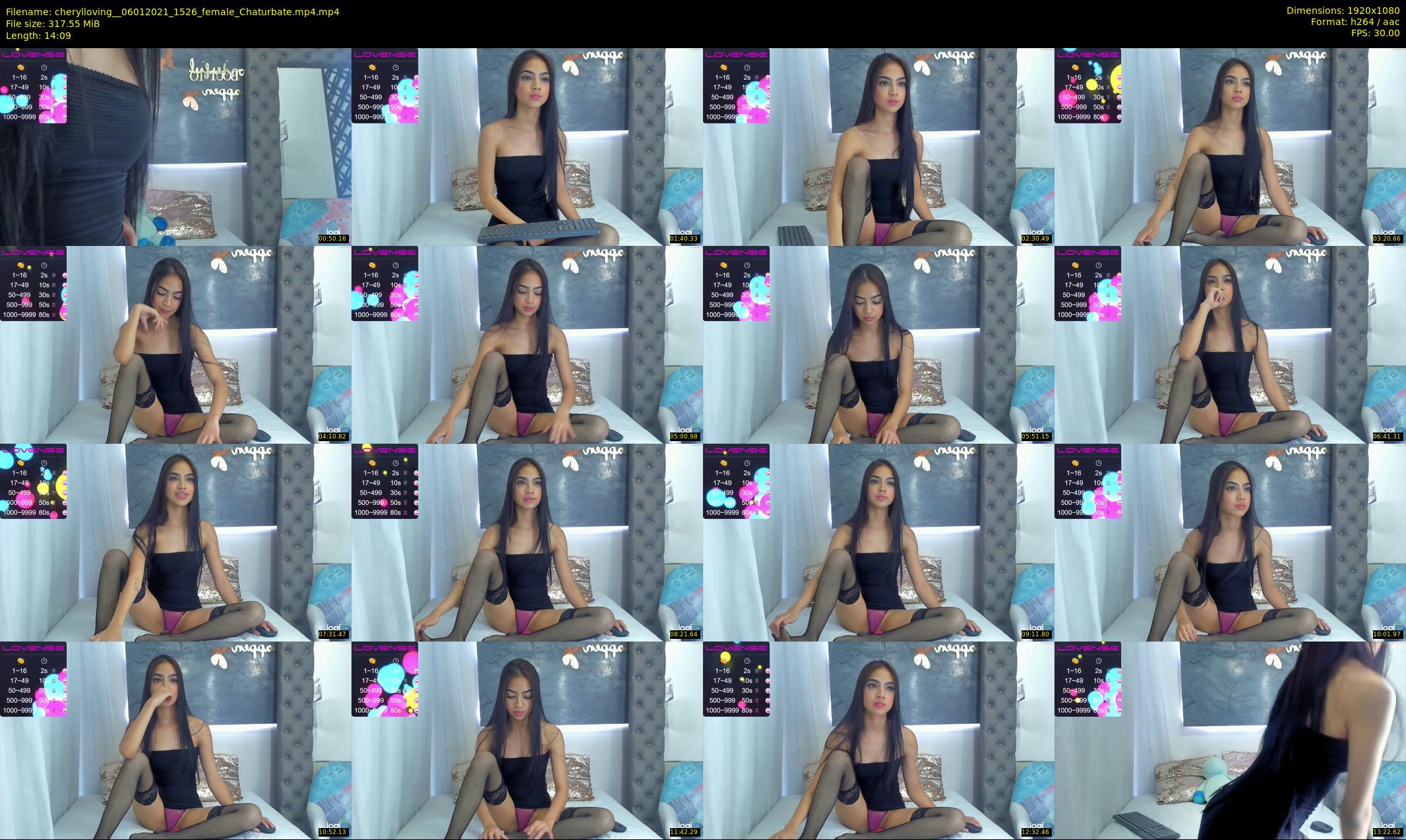 cherylloving_ — 15 minute Chaturbate female cam show recording, 1080p, Jan 6, 2021