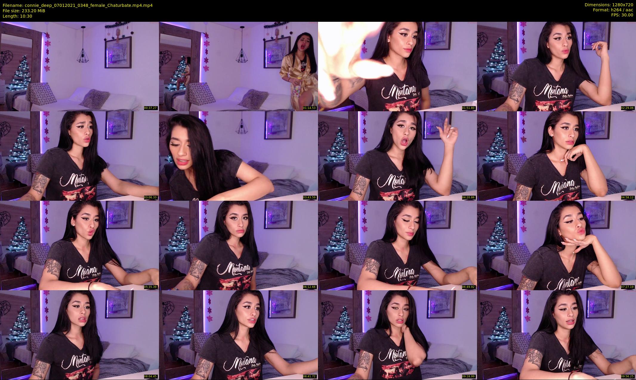 connie_deep — 11 minute Chaturbate female cam show recording, 720p, Jan 7, 2021
