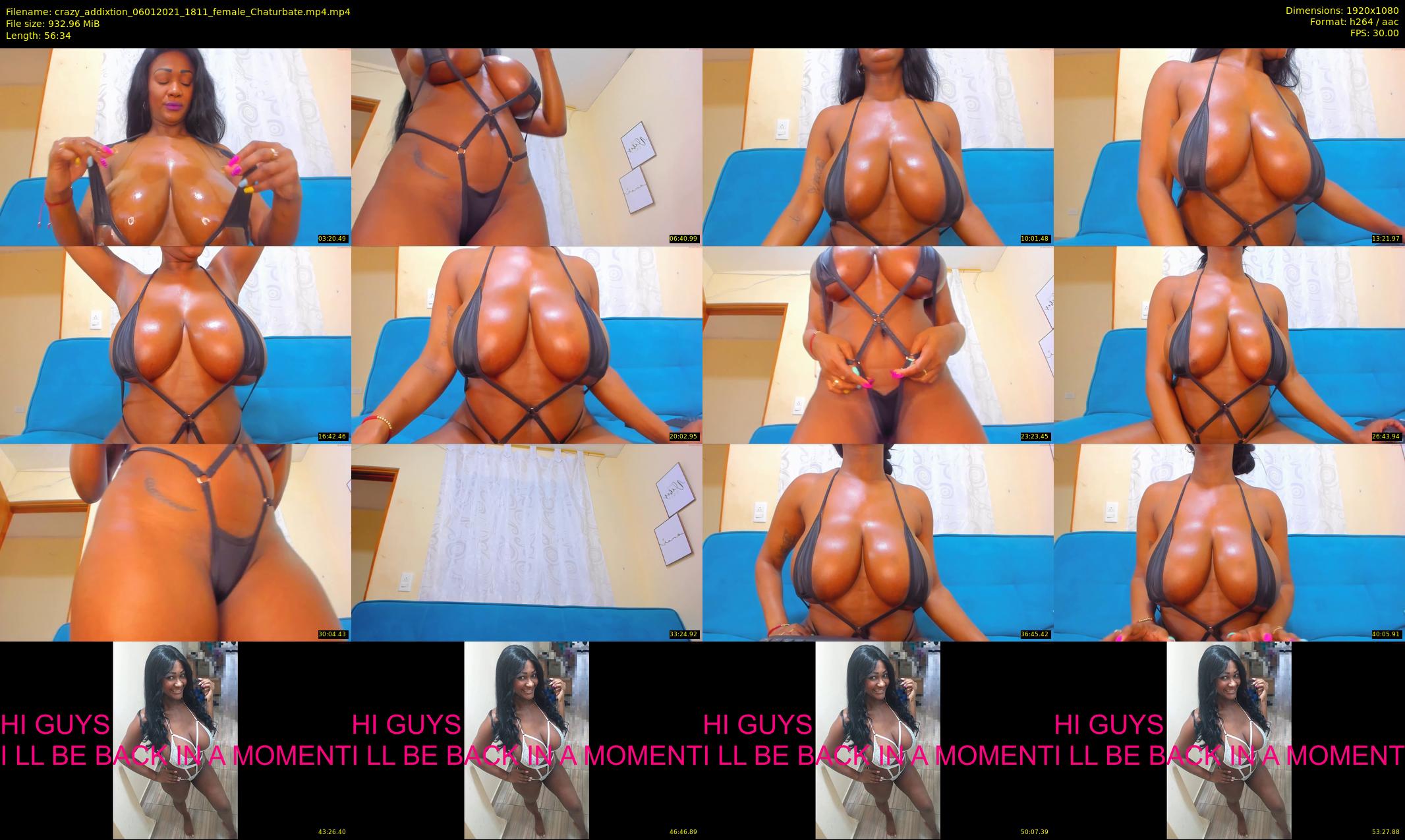 crazy_addixtion — 57 minute Chaturbate female cam show recording, 1080p, Jan 6, 2021