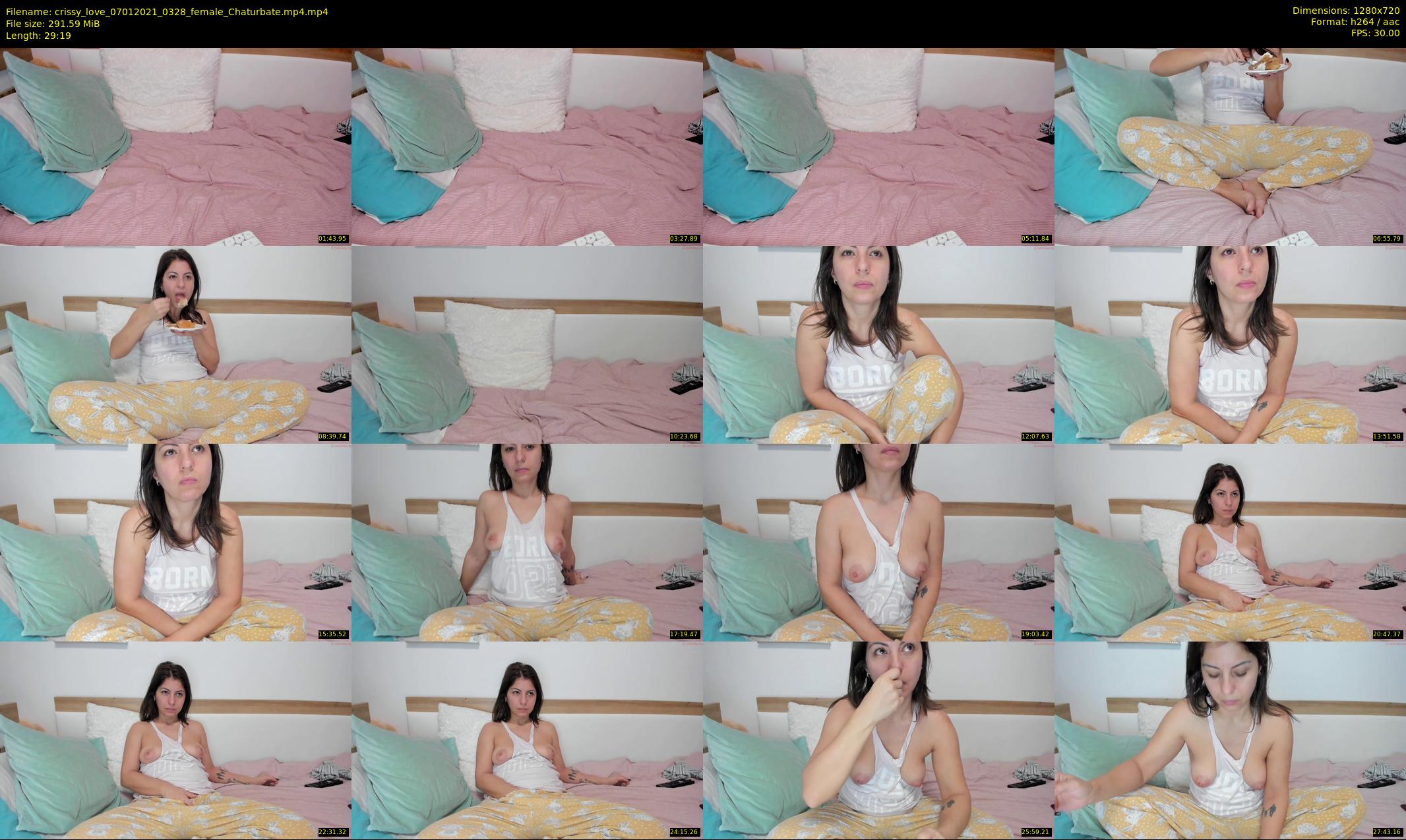 crissy_love — 30 minute Chaturbate female cam show recording, 720p, Jan 7, 2021