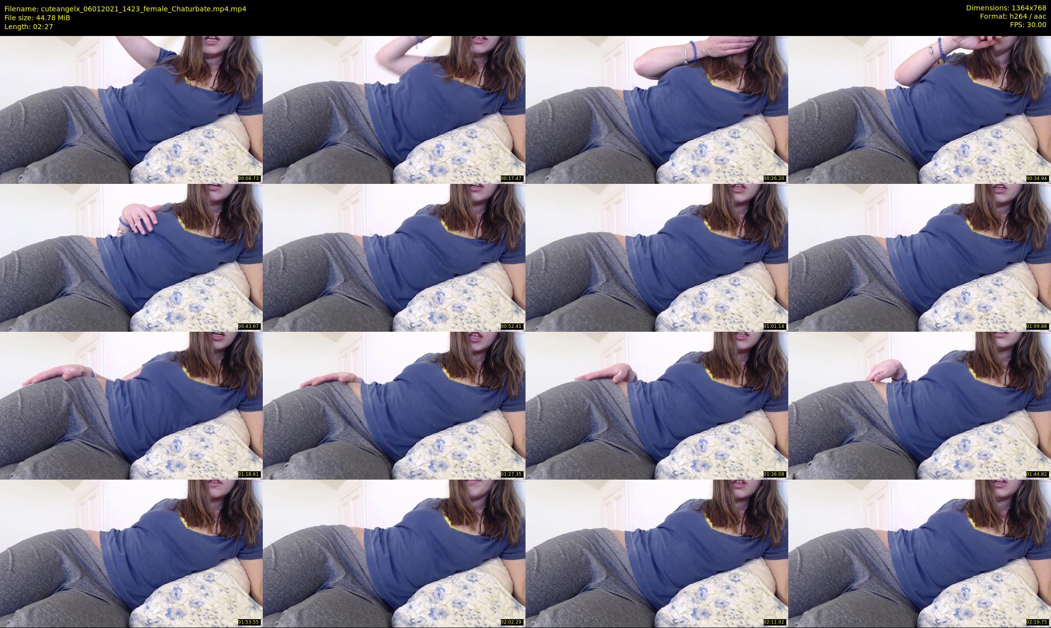 cuteangelx — 3 minute Chaturbate female cam show recording, 720p, Jan 6, 2021