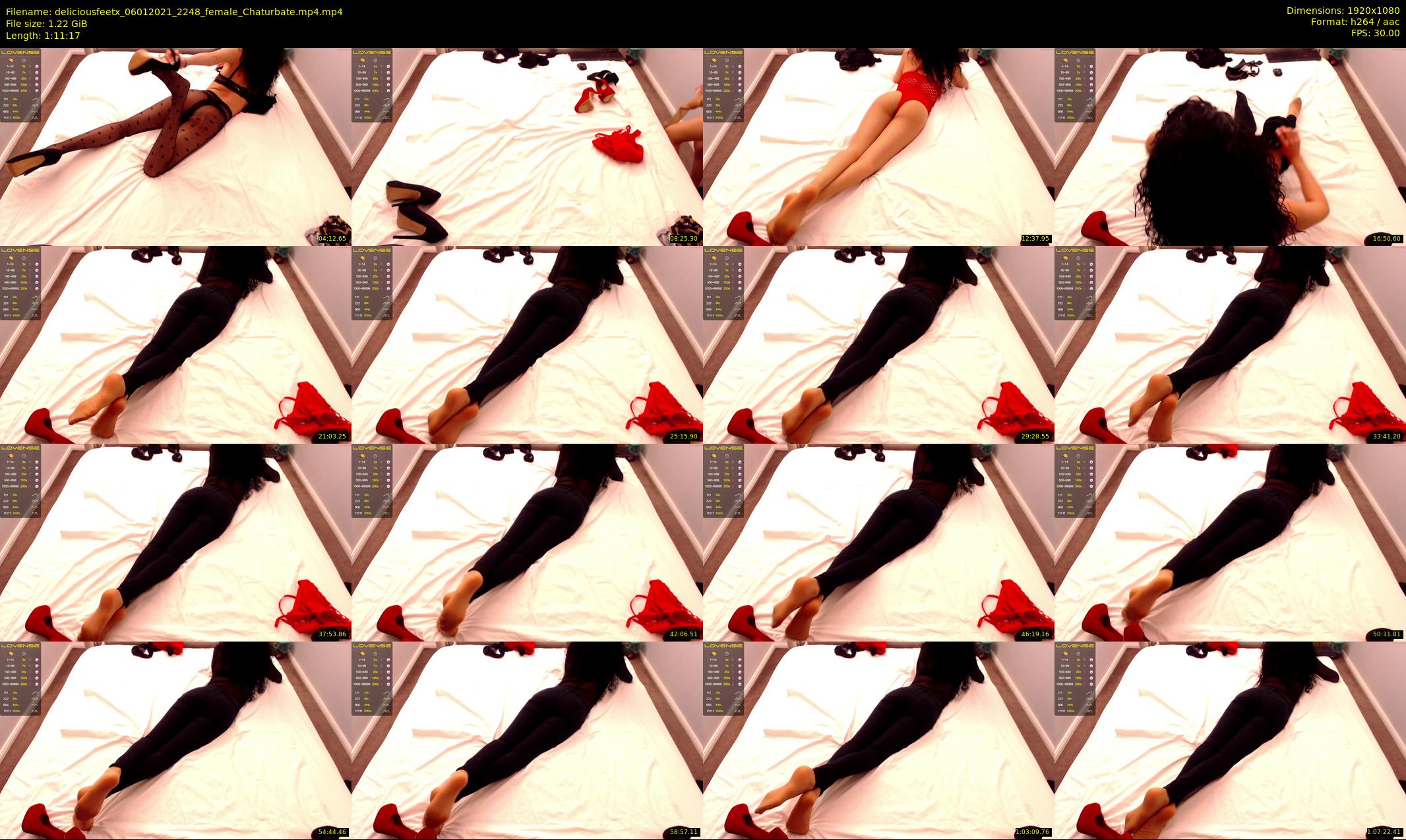 deliciousfeetx — 72 minute Chaturbate female cam show recording, 1080p, Jan 6, 2021