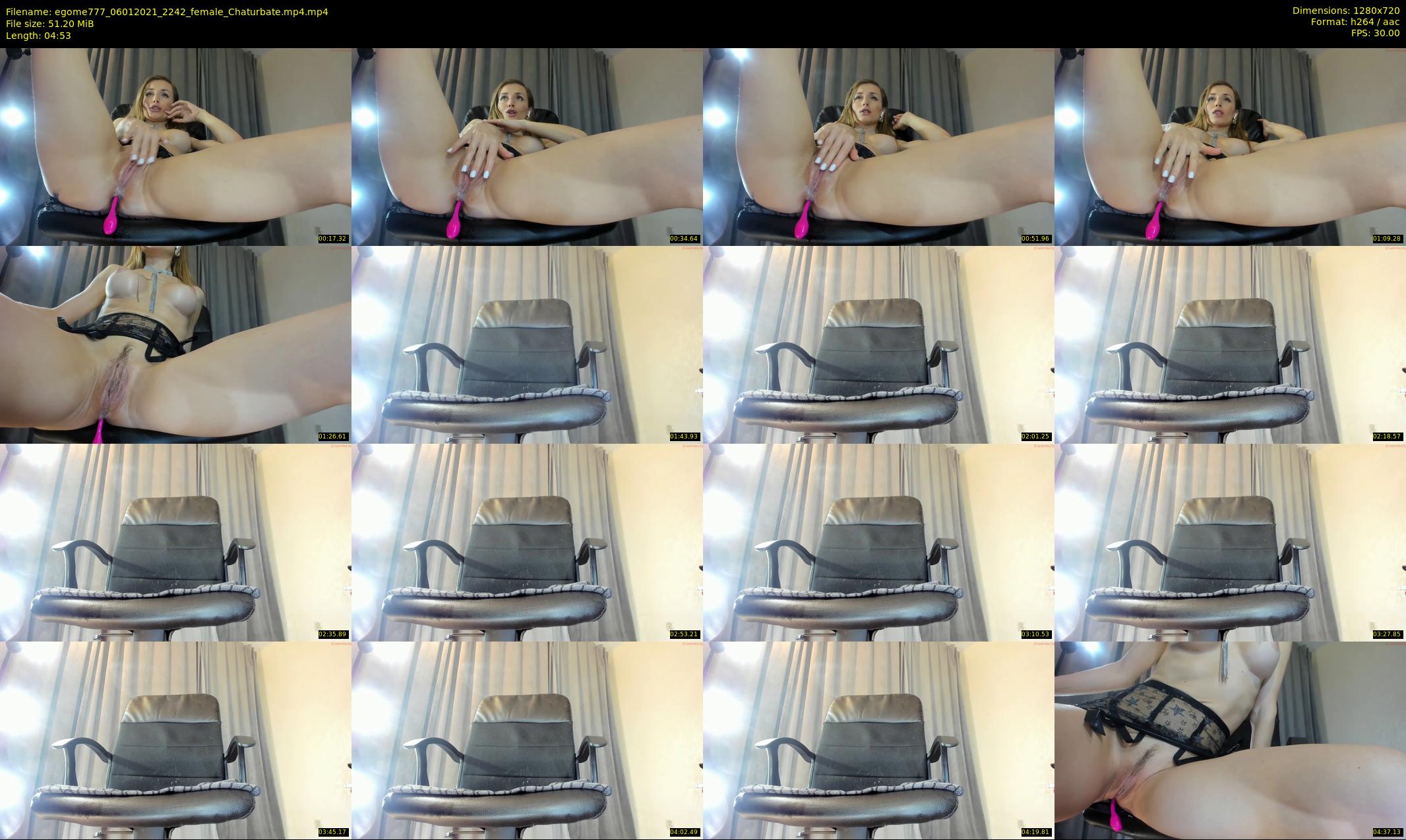 egome777 — 5 minute Chaturbate female cam show recording, 720p, Jan 6, 2021