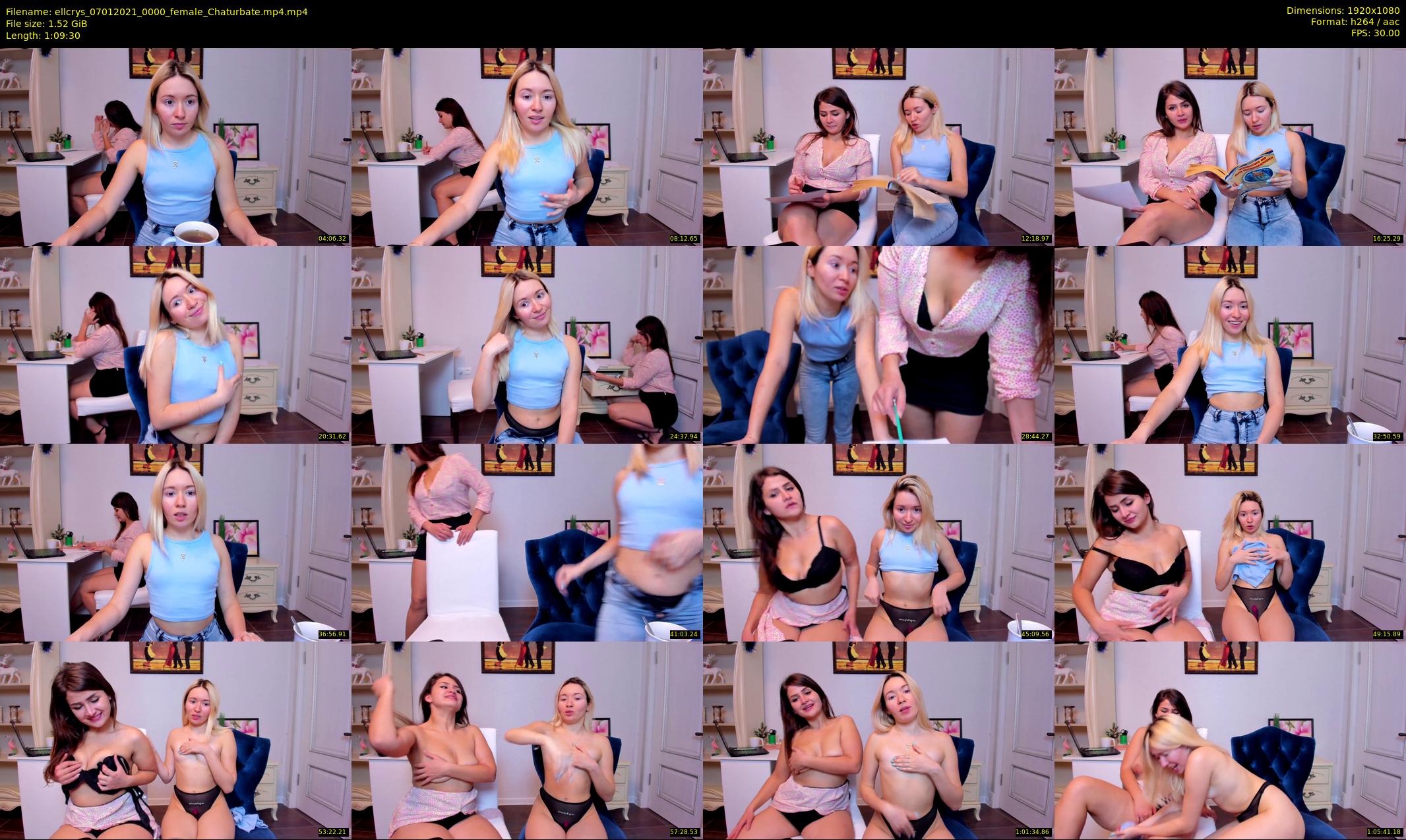 ellcrys — 70 minute Chaturbate couple cam show recording, 1080p, Jan 7, 2021