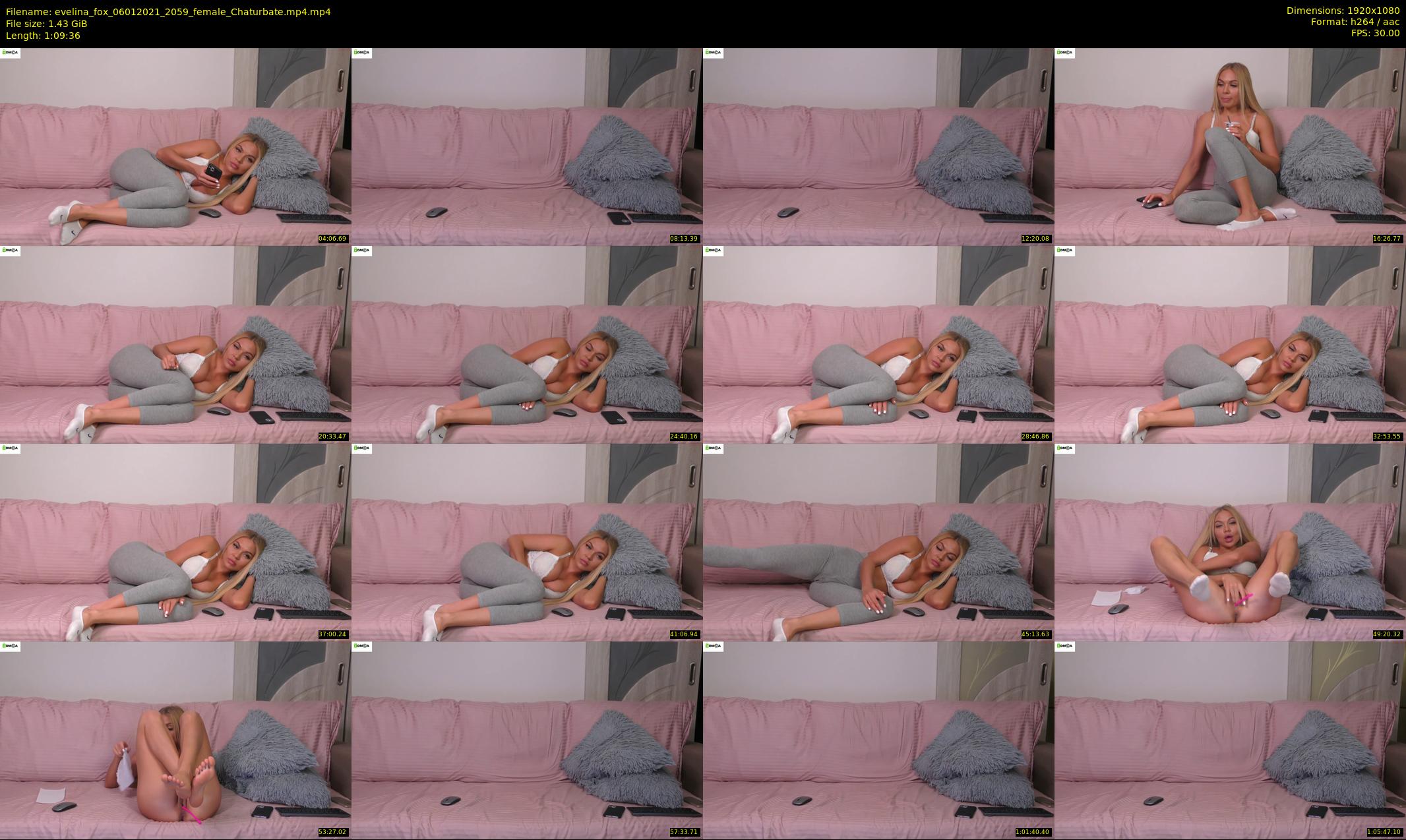 evelina_fox — 70 minute Chaturbate female cam show recording, 1080p, Jan 6, 2021