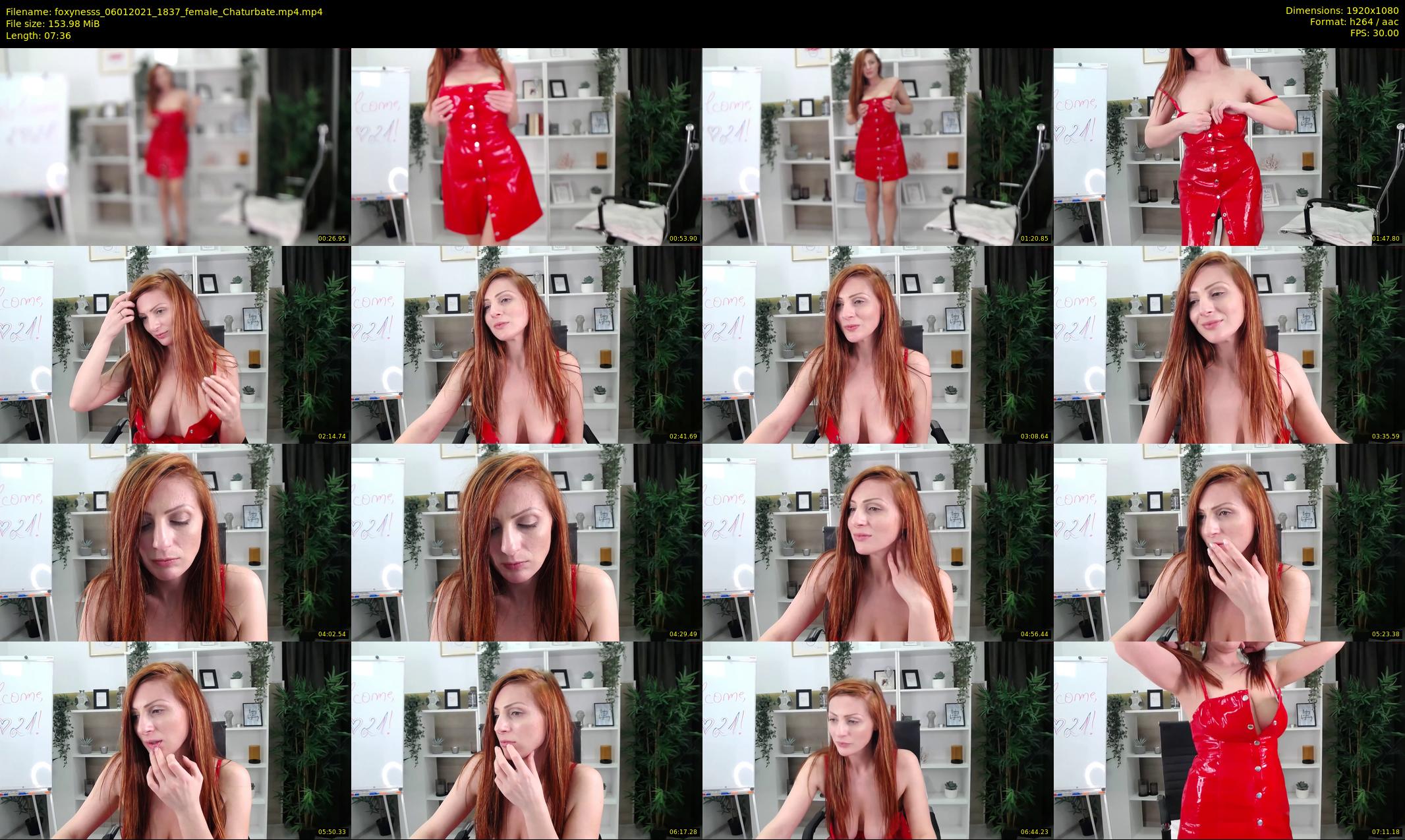 foxynesss — 8 minute Chaturbate female cam show recording, 1080p, Jan 6, 2021