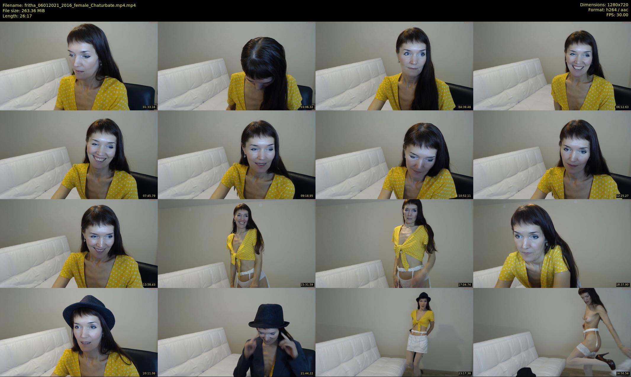 fritha — 27 minute Chaturbate female cam show recording, 720p, Jan 6, 2021