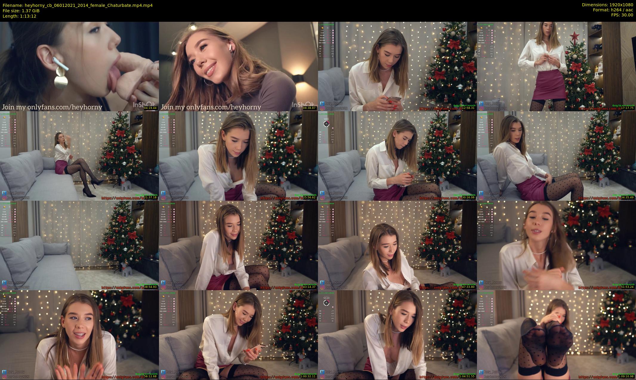heyhorny_cb — 74 minute Chaturbate couple cam show recording, 1080p, Jan 6, 2021