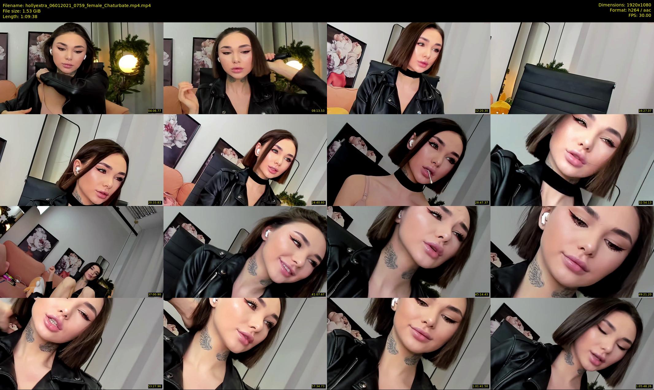 hollyextra — 70 minute Chaturbate female cam show recording, 1080p, Jan 6, 2021
