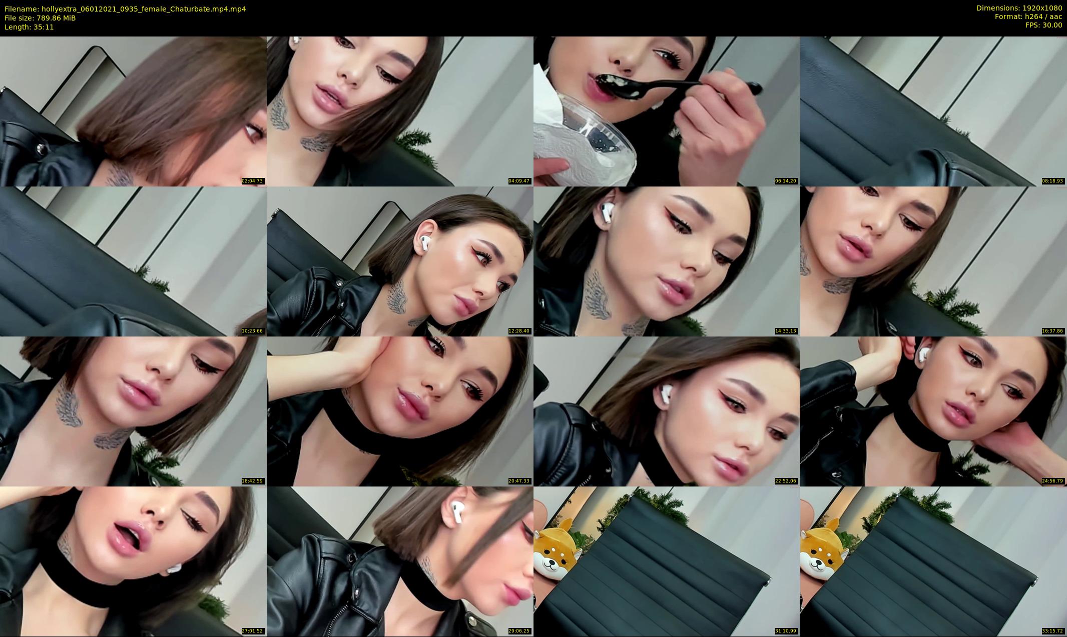 hollyextra — 36 minute Chaturbate female cam show recording, 1080p, Jan 6, 2021