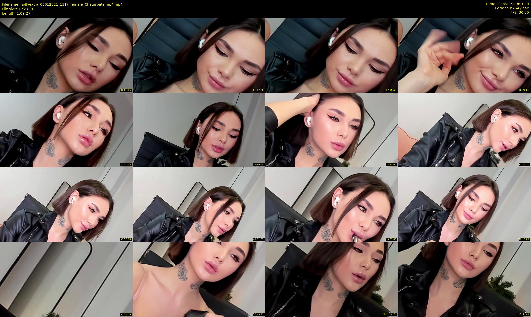 hollyextra — 70 minute Chaturbate female cam show recording, 1080p, Jan 6, 2021