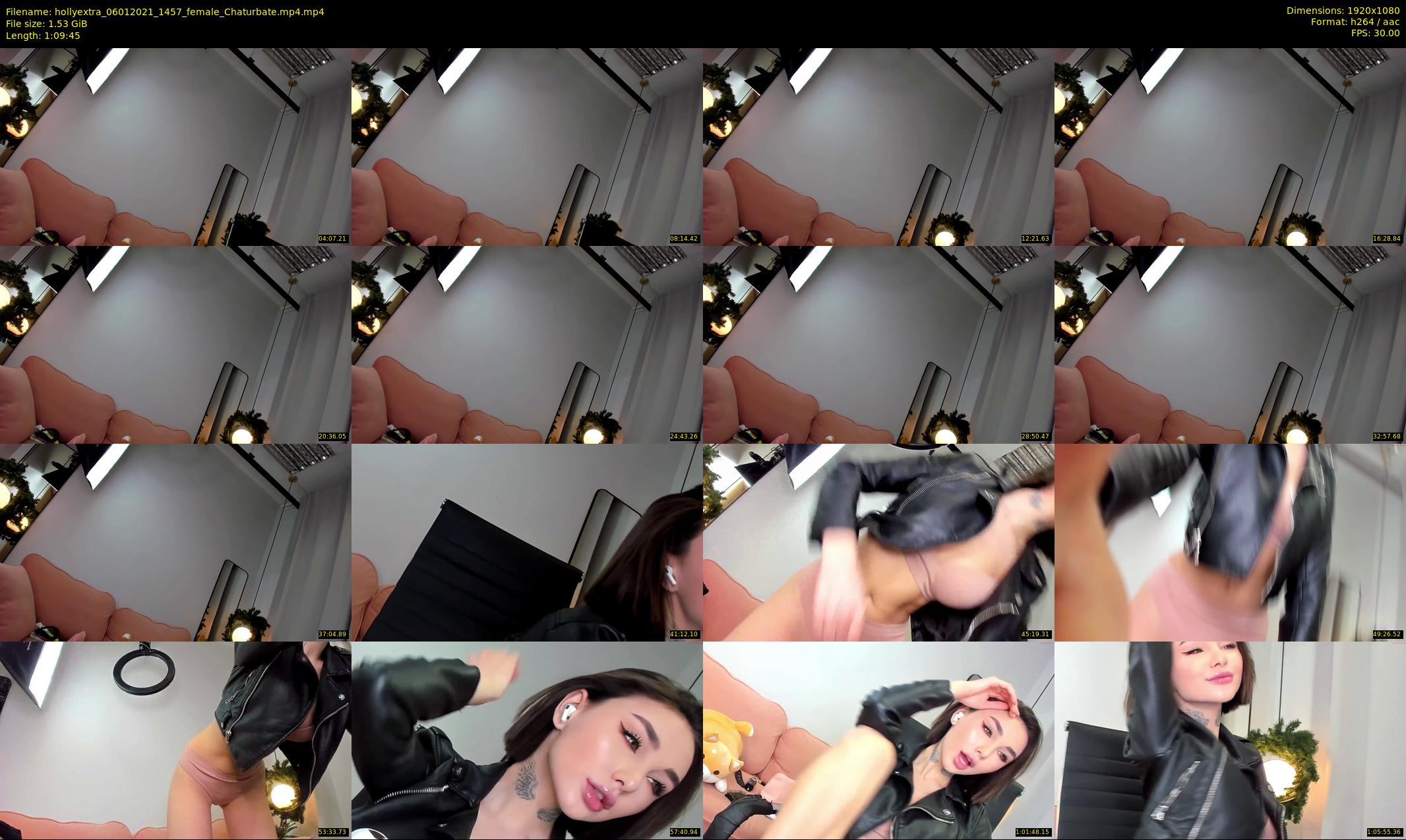 hollyextra — 70 minute Chaturbate female cam show recording, 1080p, Jan 6, 2021