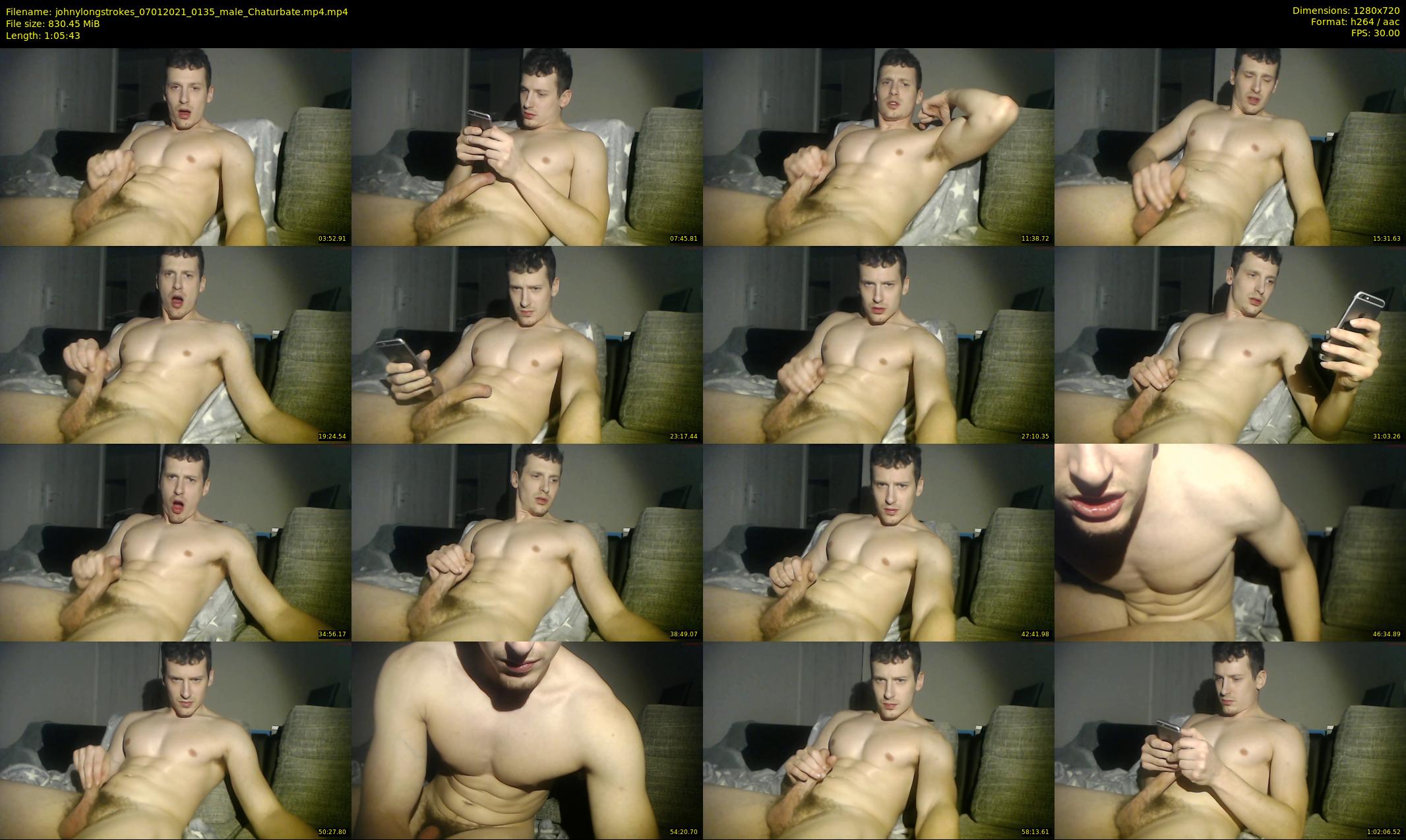 johnylongstrokes — 66 minute Chaturbate male cam show recording, 720p, Jan 7, 2021