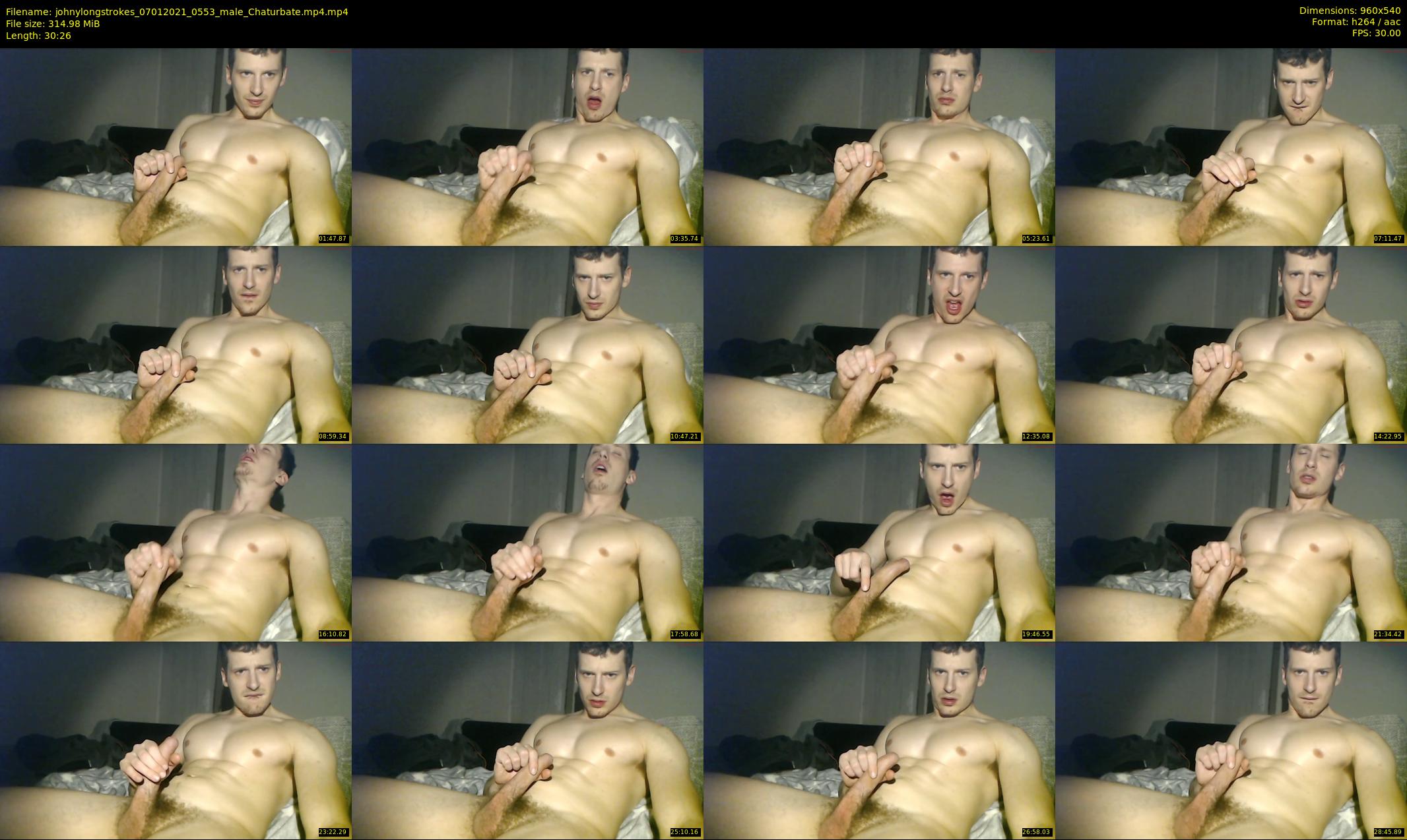 johnylongstrokes — 31 minute Chaturbate male cam show recording, 480p, Jan 7, 2021