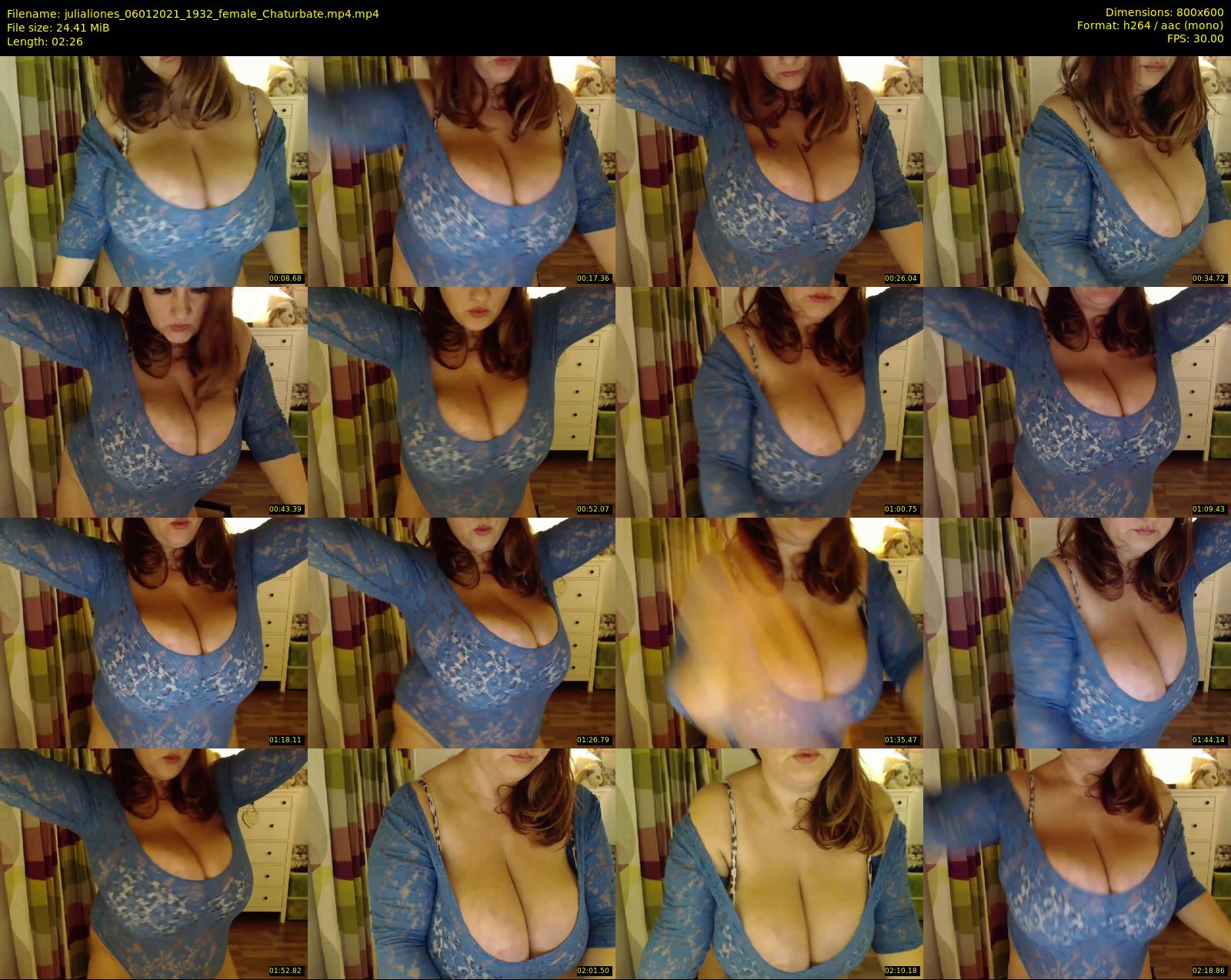 julialiones — 3 minute Chaturbate female cam show recording, 480p, Jan 6, 2021