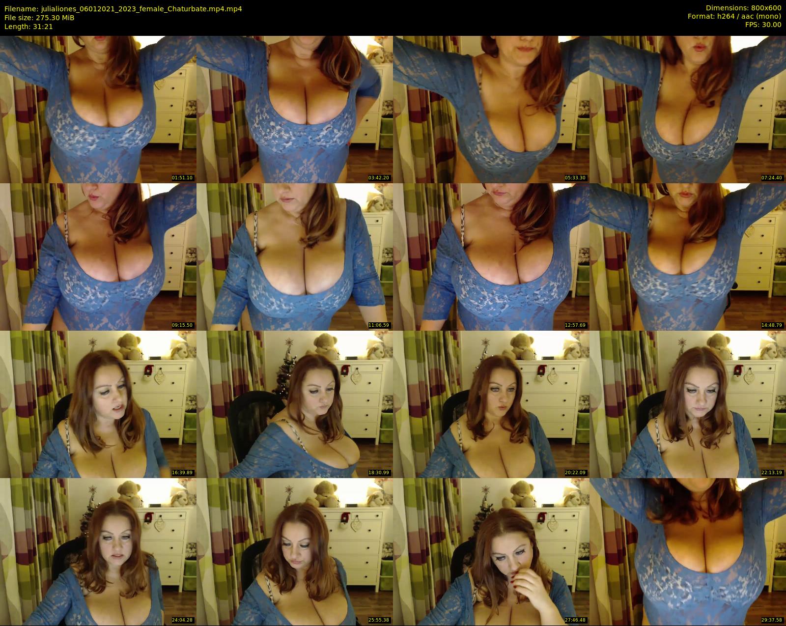julialiones — 32 minute Chaturbate female cam show recording, 480p, Jan 6, 2021
