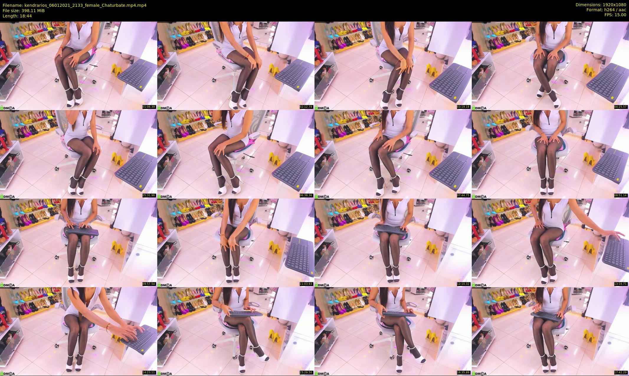 kendrarios — 19 minute Chaturbate female cam show recording, 1080p, Jan 6, 2021