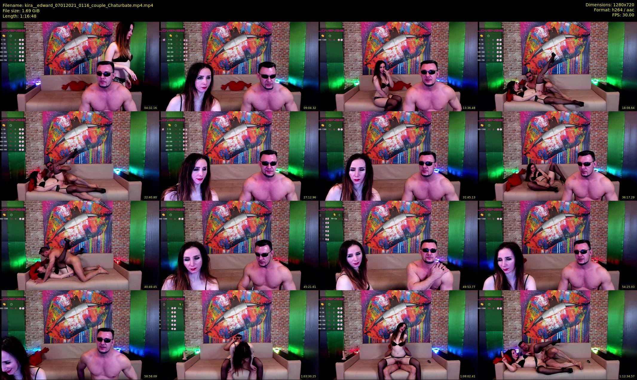 kira__edward — 77 minute Chaturbate couple cam show recording, 720p, Jan 7, 2021