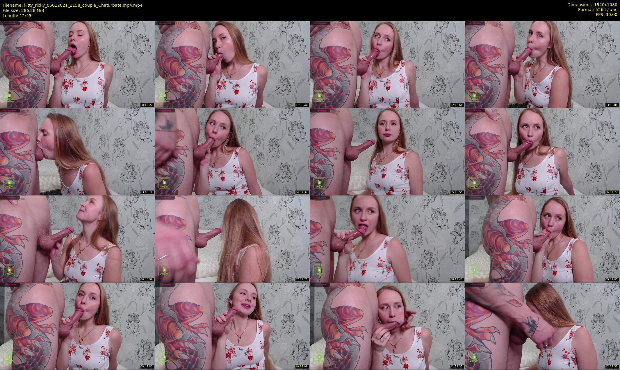 kitty_ricky — 13 minute Chaturbate couple cam show recording, 1080p, Jan 6, 2021