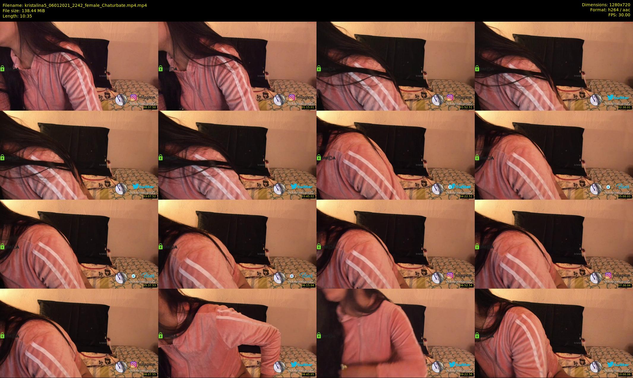 kristalina5 — 11 minute Chaturbate female cam show recording, 720p, Jan 6, 2021