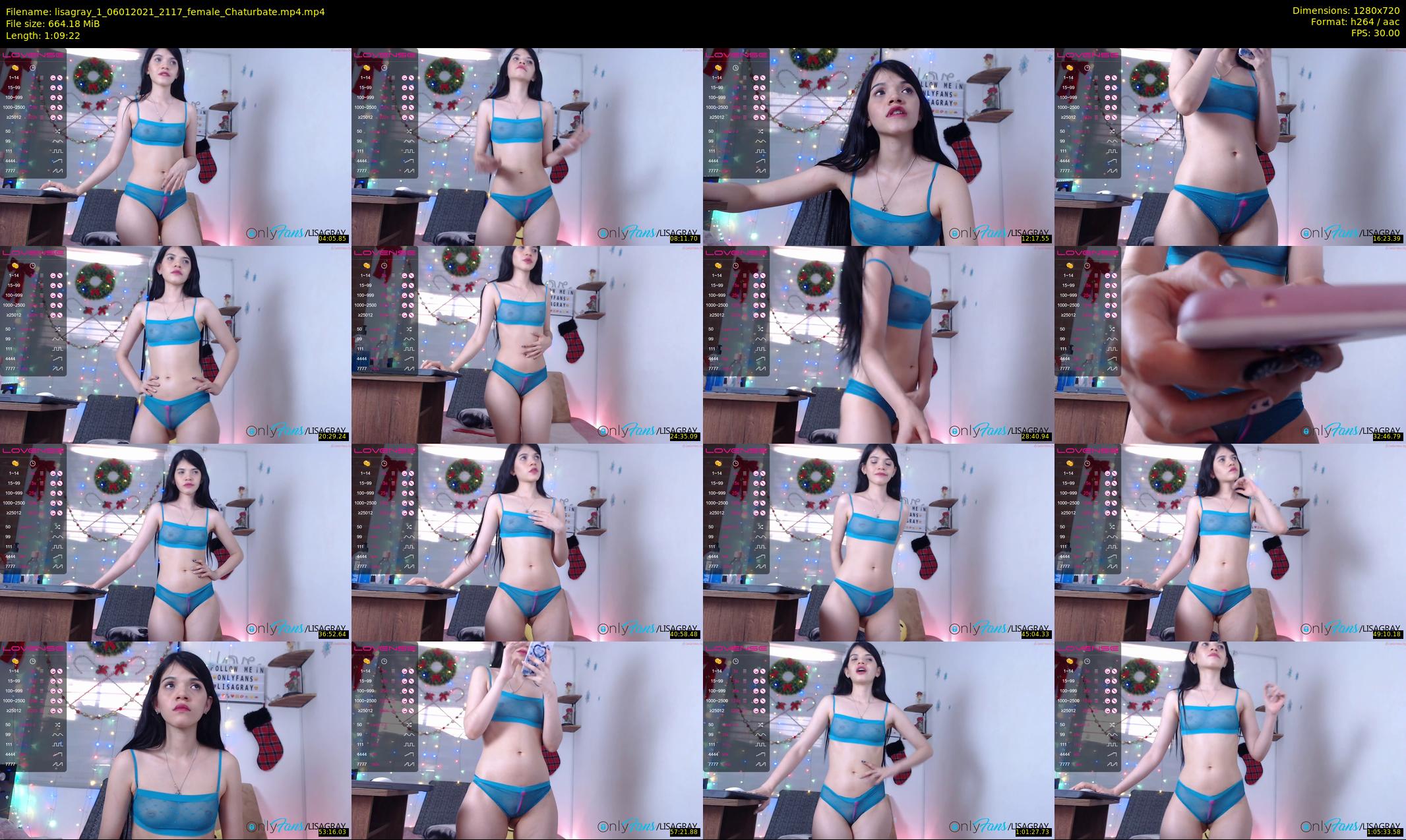 lisagray_1 — 70 minute Chaturbate female cam show recording, 720p, Jan 6, 2021