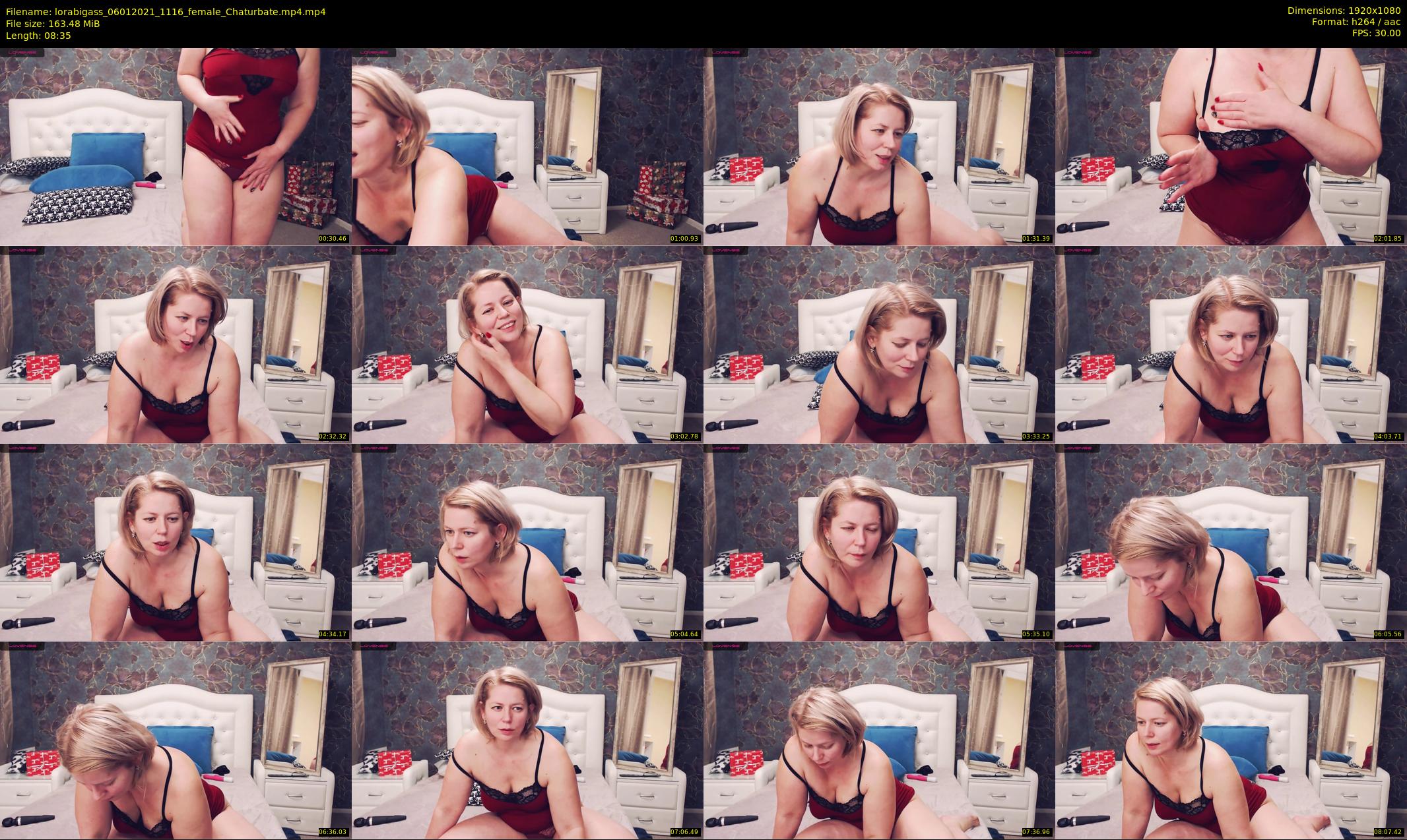 lorabigass — 9 minute Chaturbate female cam show recording, 1080p, Jan 6, 2021