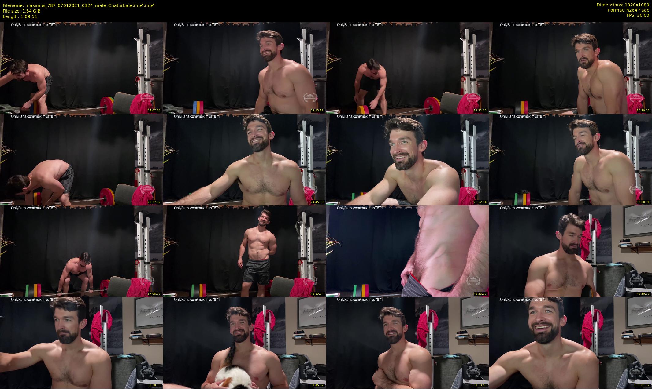 maximus_787 — 70 minute Chaturbate male cam show recording, 1080p, Jan 7, 2021