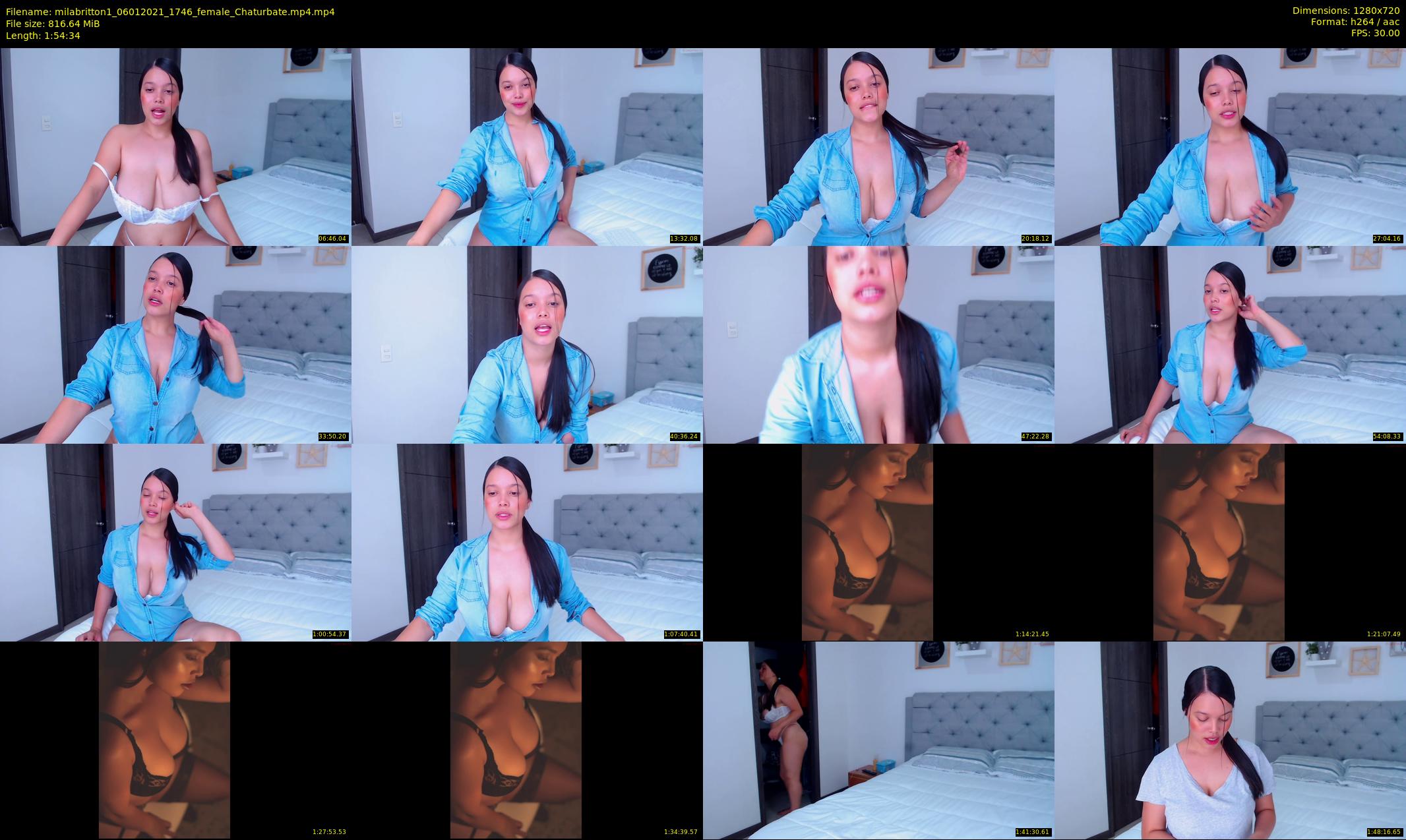 milabritton1 — 115 minute Chaturbate female cam show recording, 720p, Jan 6, 2021