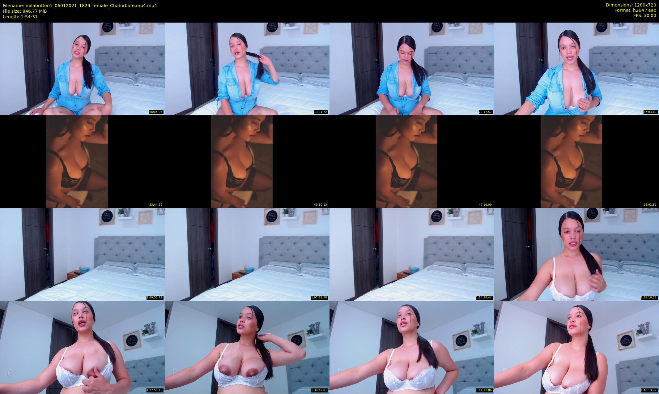 milabritton1 — 115 minute Chaturbate female cam show recording, 720p, Jan 6, 2021