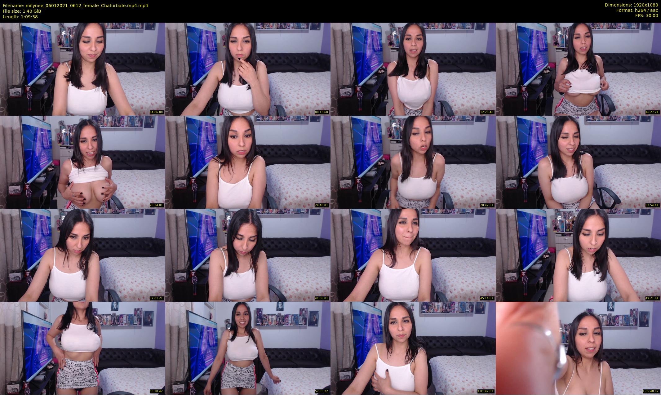 milynee — 70 minute Chaturbate female cam show recording, 1080p, Jan 6, 2021