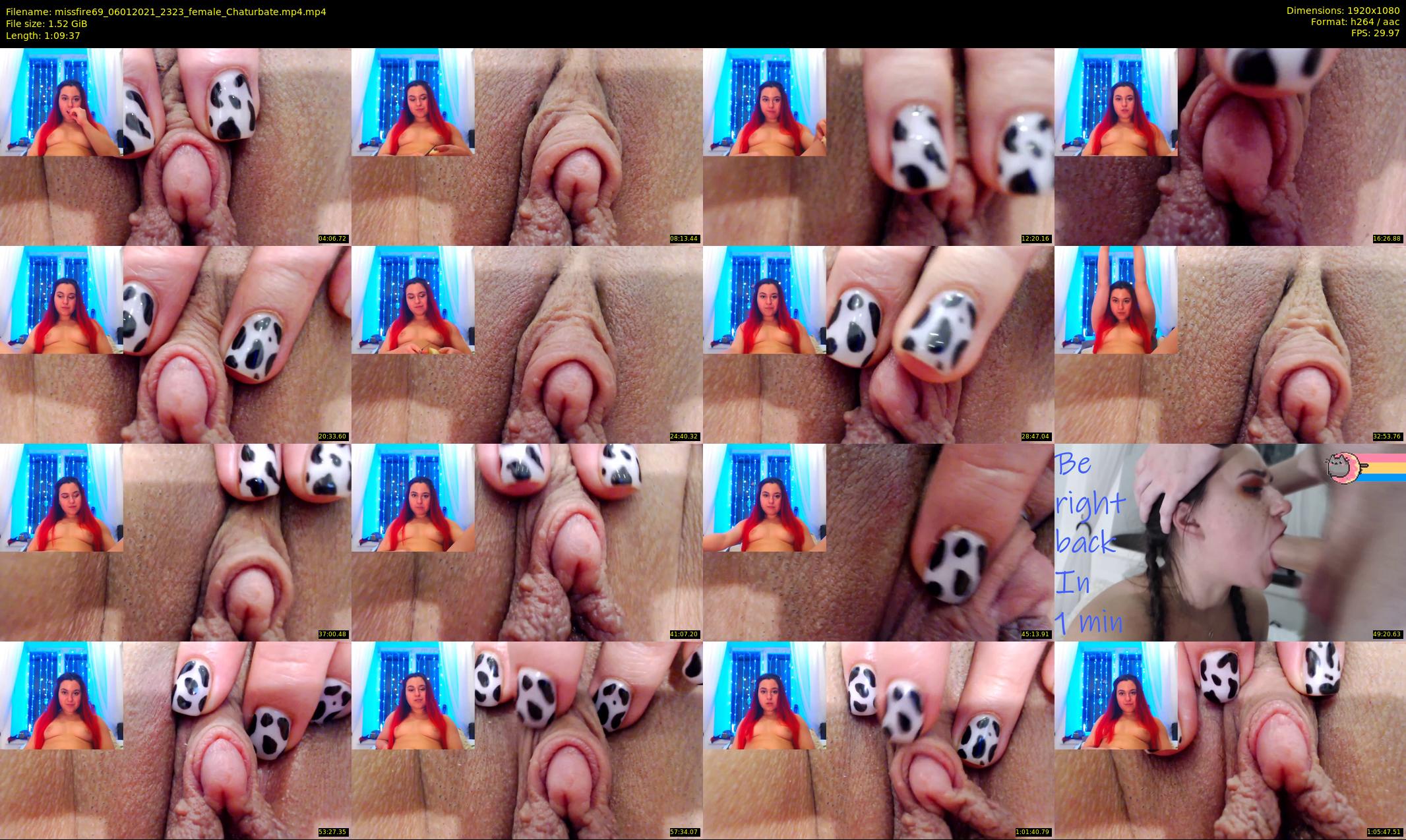 missfire69 — 70 minute Chaturbate female cam show recording, 1080p, Jan 6, 2021