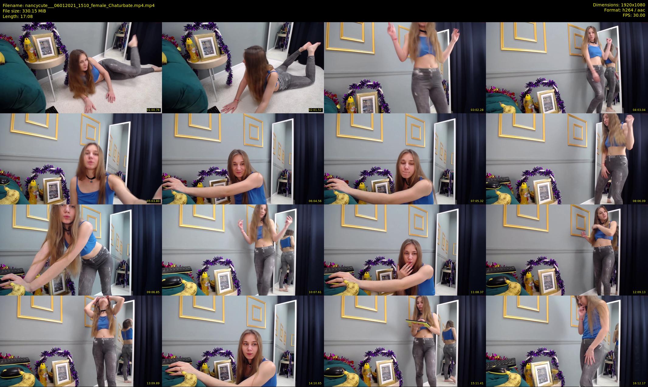 nancycute__ — 18 minute Chaturbate female cam show recording, 1080p, Jan 6, 2021