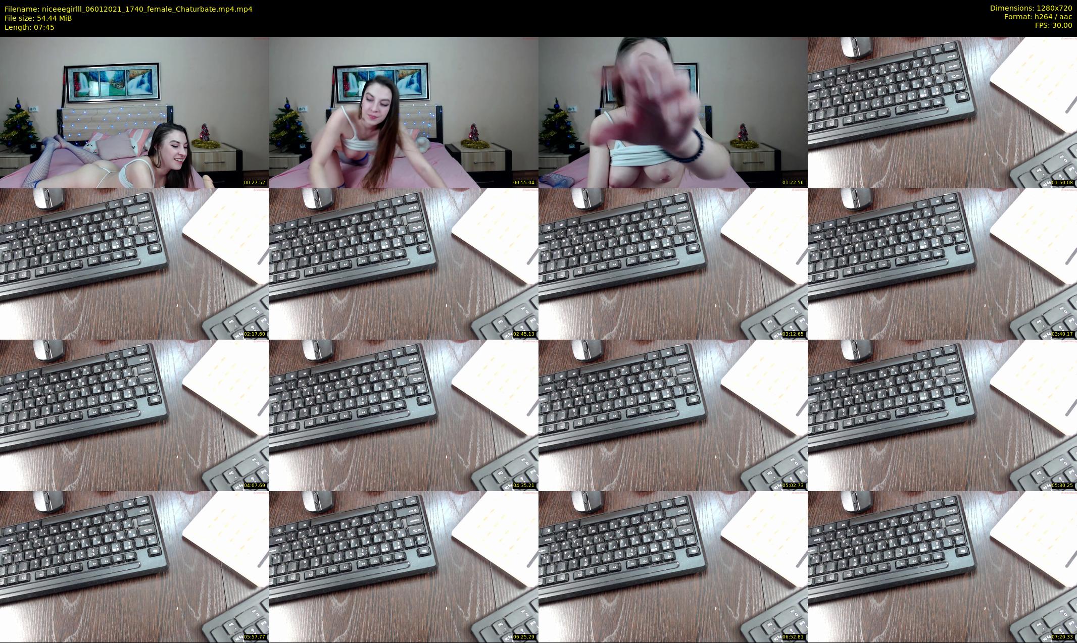niceeegirlll — 8 minute Chaturbate couple cam show recording, 720p, Jan 6, 2021