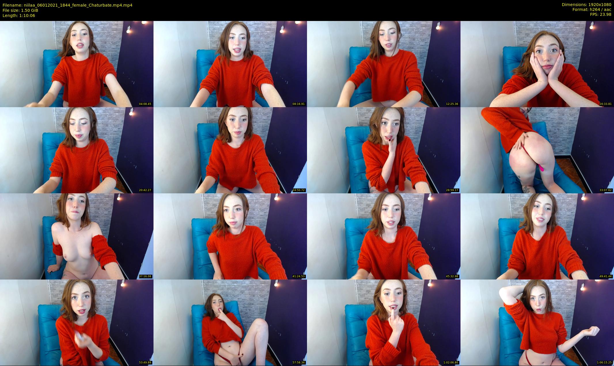 niilaa — 71 minute Chaturbate female cam show recording, 1080p, Jan 6, 2021