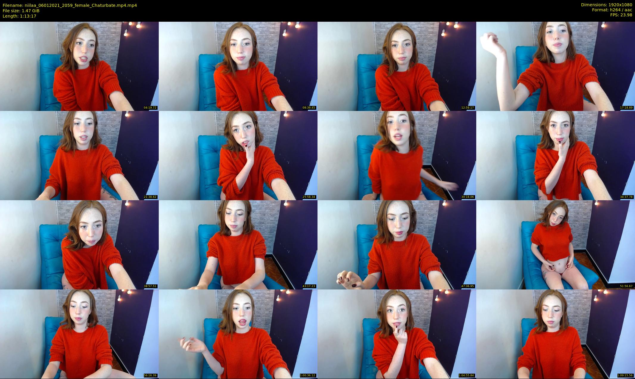 niilaa — 74 minute Chaturbate female cam show recording, 1080p, Jan 6, 2021
